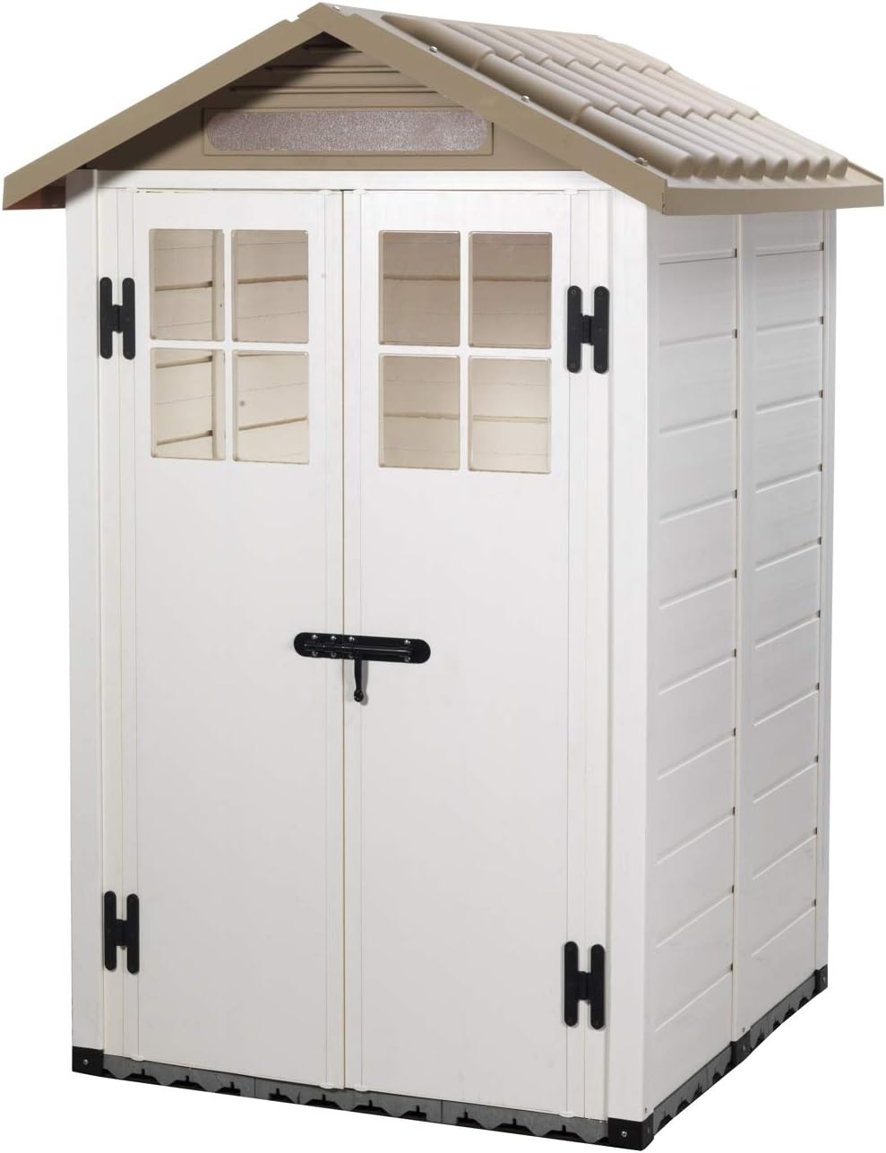 Abri De Jardin Résine 1,97 M2 Beige/marron - EVO 120