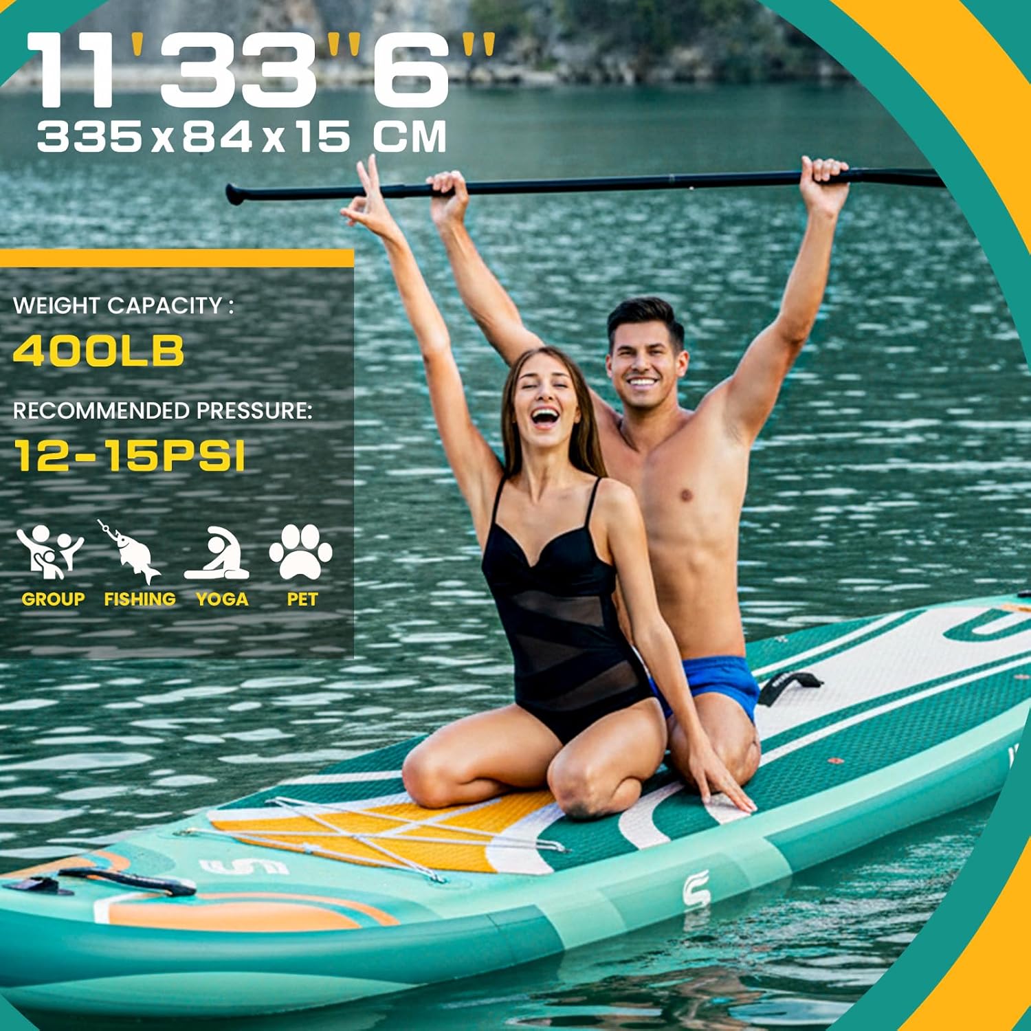 Tableau Gonflable Stand Up Paddle - 10'6