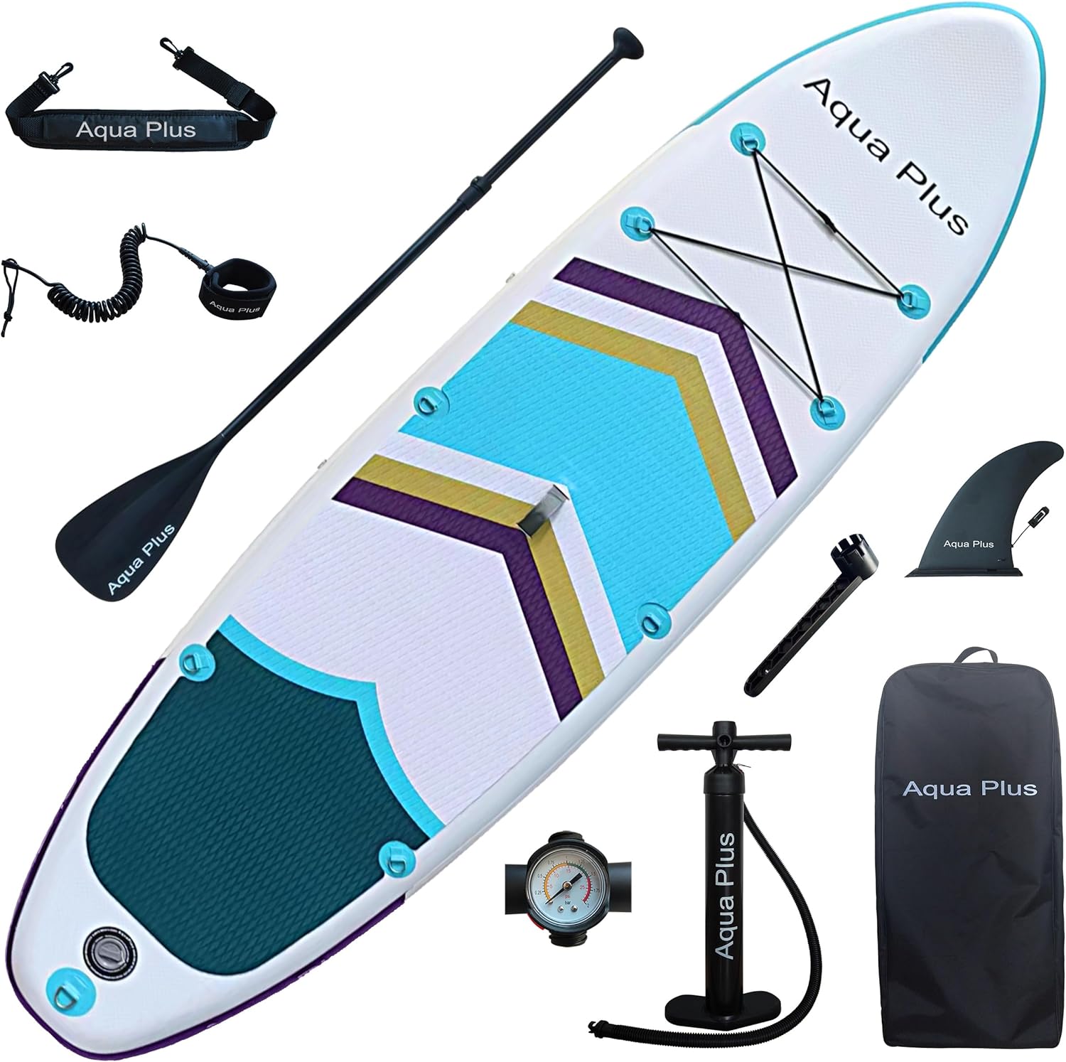 karaca-alisveris - planche SUP gonflable 15cm - pagaie, sac, pompe