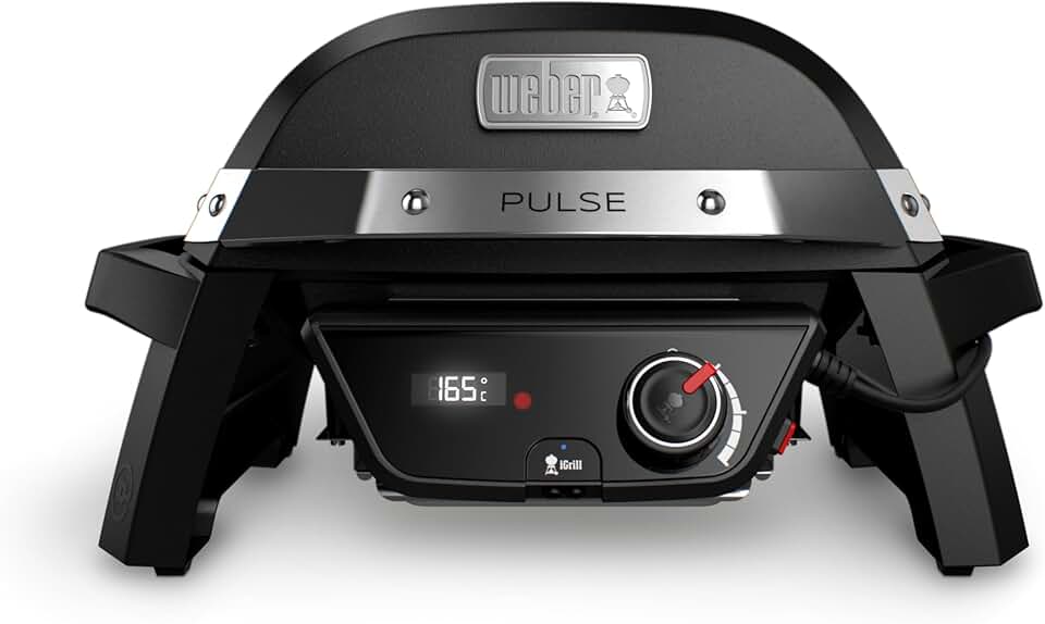 karaca-alisveris - Barbecue électrique Pulse 1000 - compact - 1800W, contrôle digital