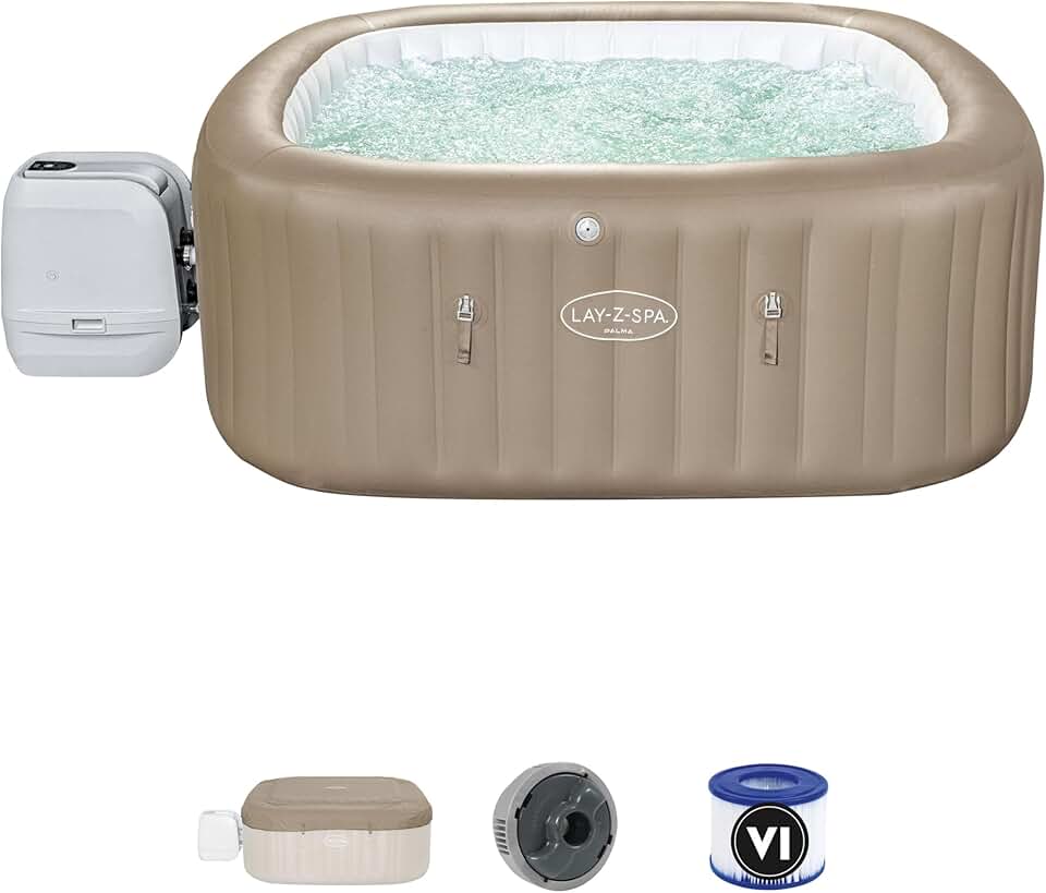 karaca-alisveris - karaca-alisveris Palma Hydrojet Pro - carré - 5-7 places, spa gonflable