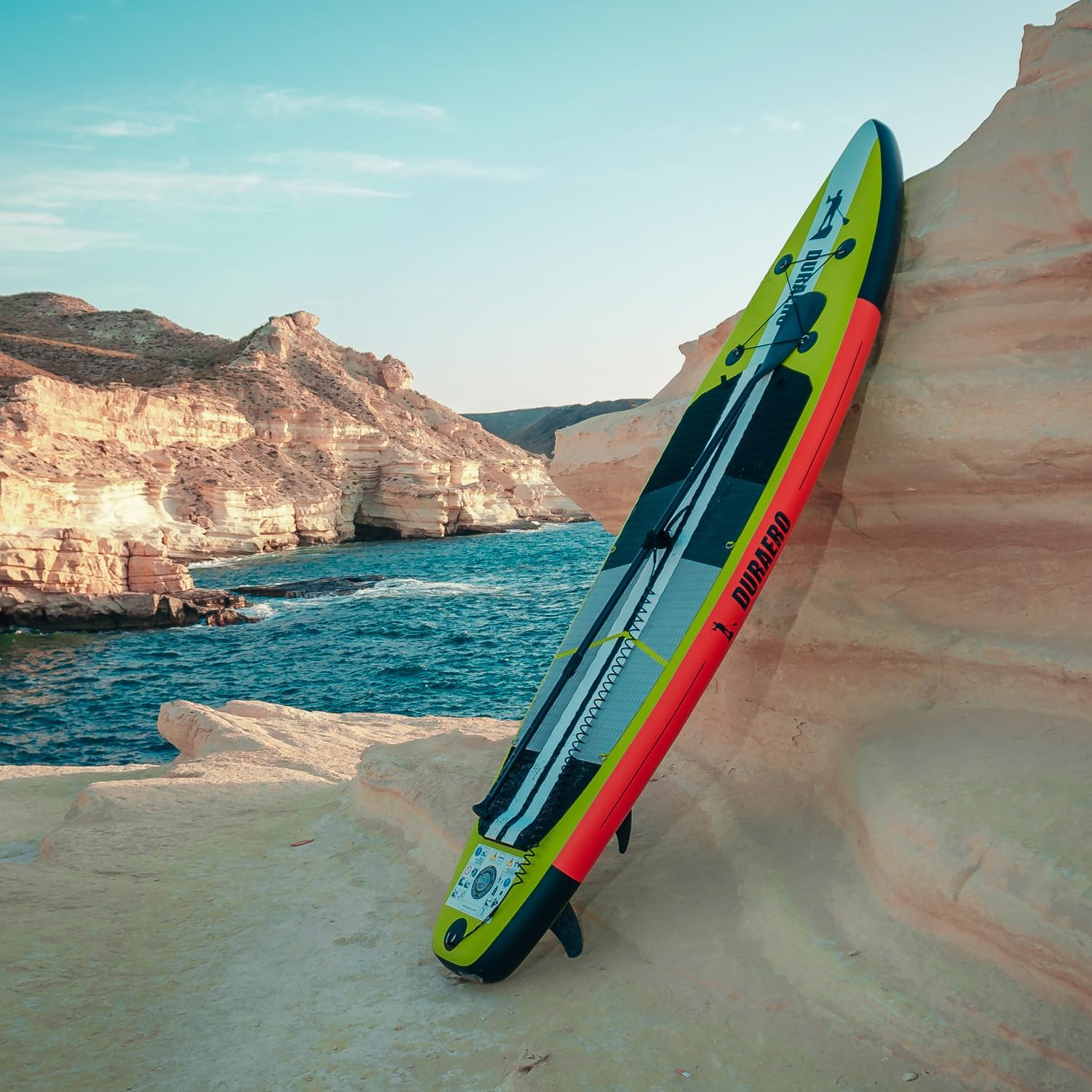 Planche de paddling SUP - siège kayak, 330x76x15cm, 150kg, coussinet, 3 ailerons, double pagaie, accessoires, SUP33015