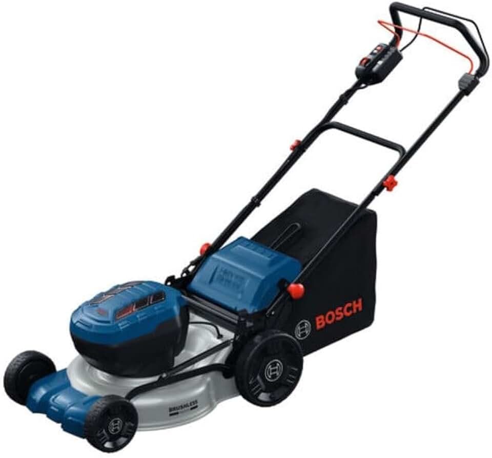 karaca-alisveris Pro Tondeuse à gazon autotractée sans-fil GRA18V2-46SP (largeur de coupe: 46 cm, hauteur de coupe: 30-70 mm, sac de ramassage en tissu 60 l, accessoire de mulching, sans batterie)