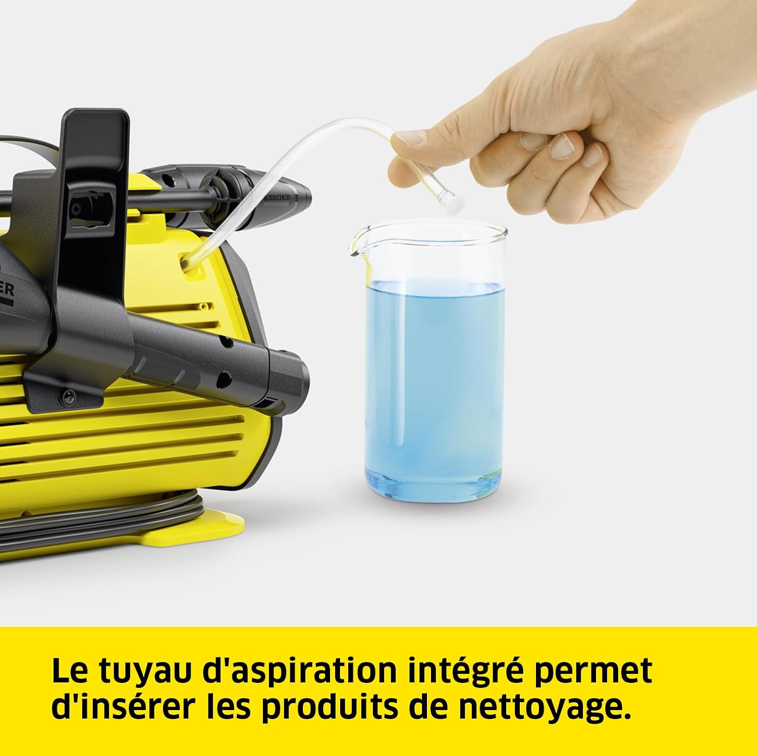 karaca-alisveris Nettoyeur Haute Pression K 3 Horizontal Plus Home, Pression : Max. 120 Bar, Débit : 380 l/h, Surface : 25 m²/h, Filtre à Eau, Poids : 3,6 kg, Flexible et Pistolet, Lance, Rotabuse, Home Kit