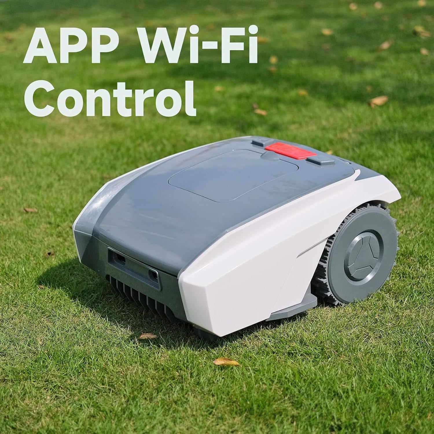 Tondeuse robotique - 0,4 acre - batterie 20V 5Ah - appli, autocharge