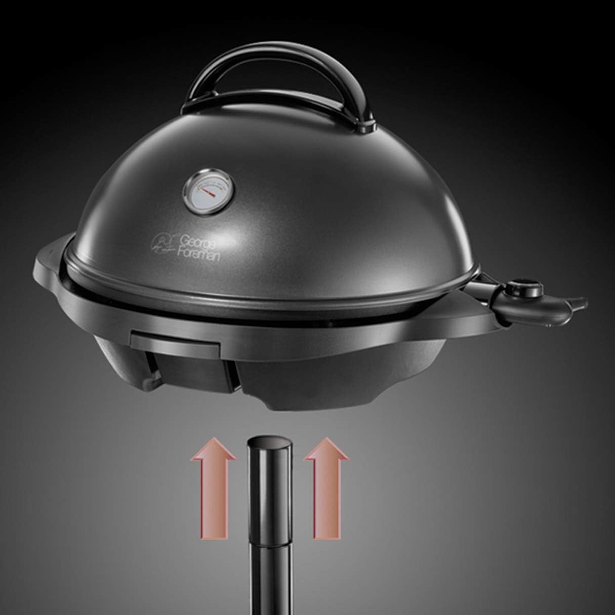 karaca-alisveris - Barbecue 2 en 1 - 44,5cm - Électrique, grill avec bac à graisse, 2400W, 22460-56