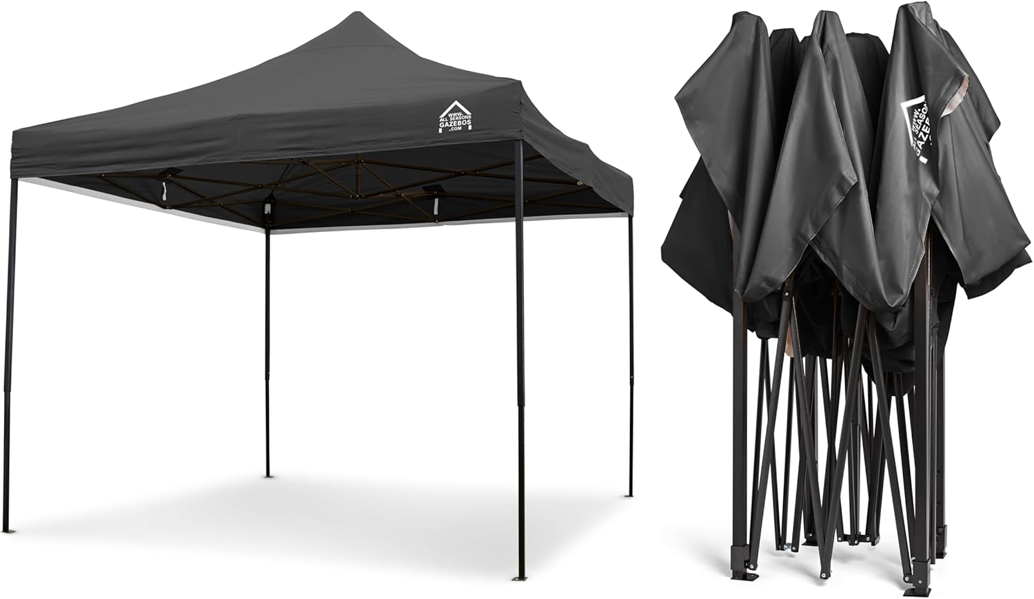 karaca-alisveris - Tonnelle pliante série standard - 3x3m - robuste, étanche, accessoires inclus