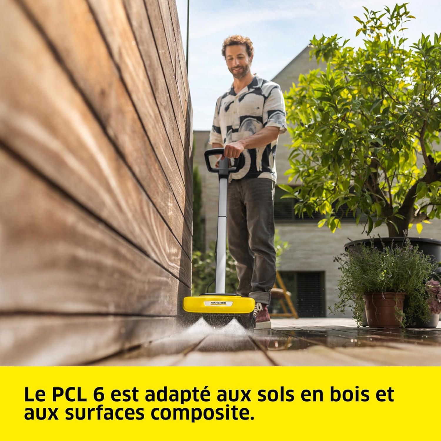 karaca-alisveris - PCL 6 - 300 mm - nettoyeur terrasse, pression 10 bar, rotation 600-800 TR/Min, PCL6