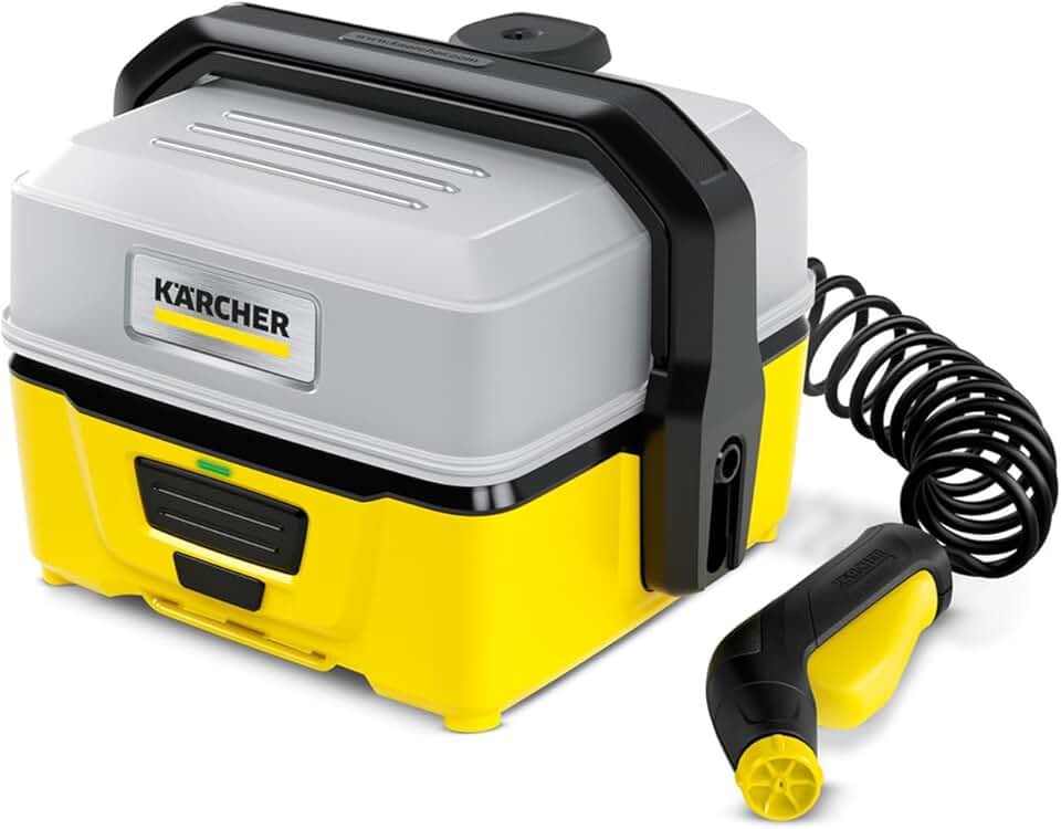 karaca-alisveris - OC 3 - 2,2 kg - basse pression, batterie Lithium-Ion, 4 L, tuyau 2,8 m