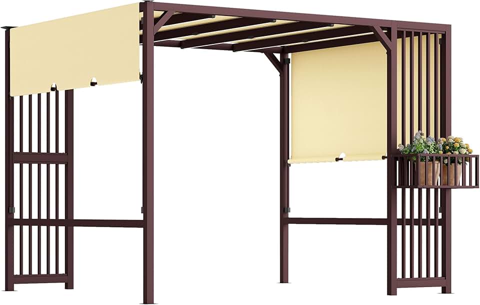 karaca-alisveris - Pergola série UV30+ - 3x2,5m - toit ouvrant, résistante hiver