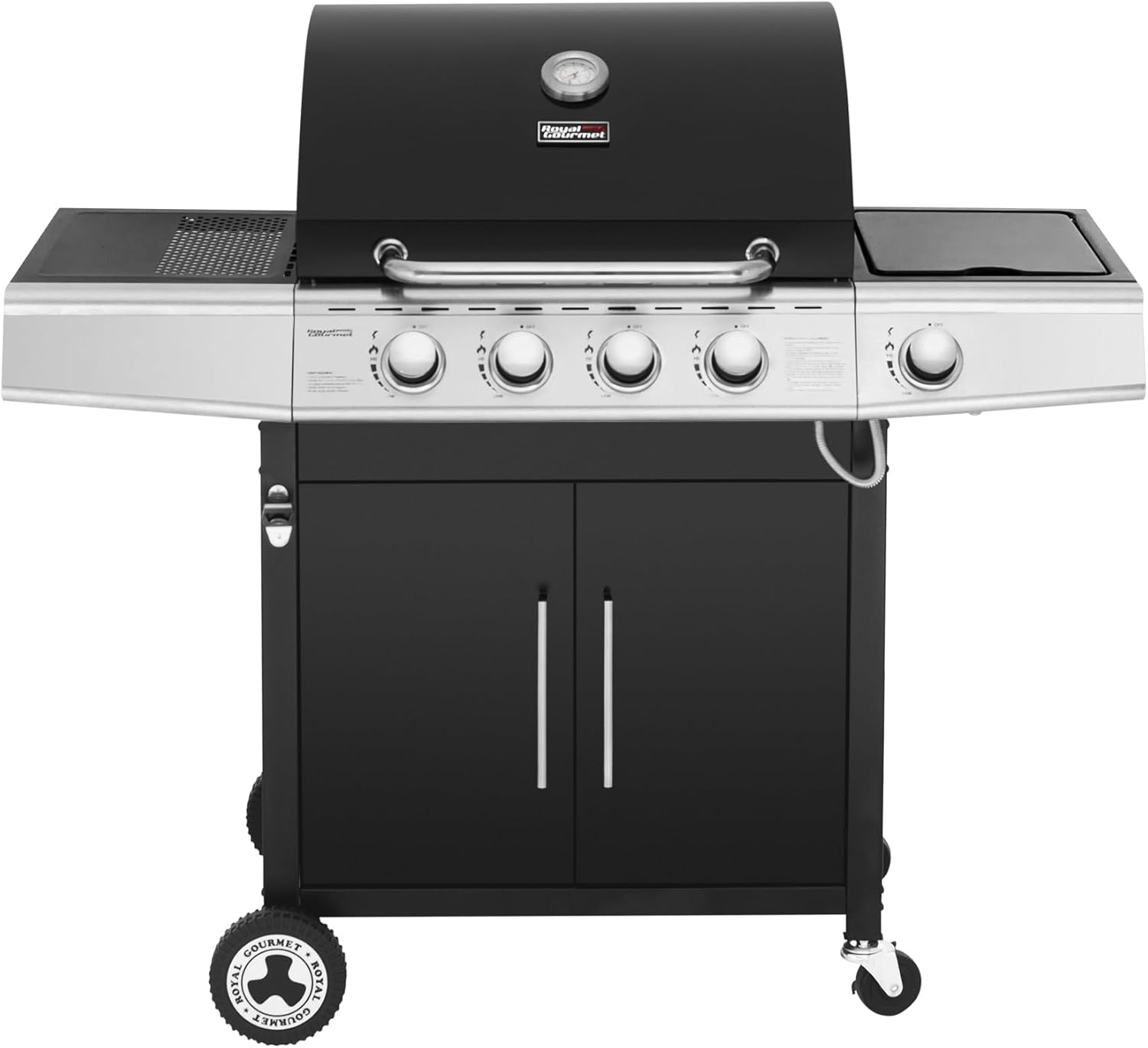karaca-alisveris – Barbecue Série 4+1 – 14,5kW, inox, tablettes, 2 portes