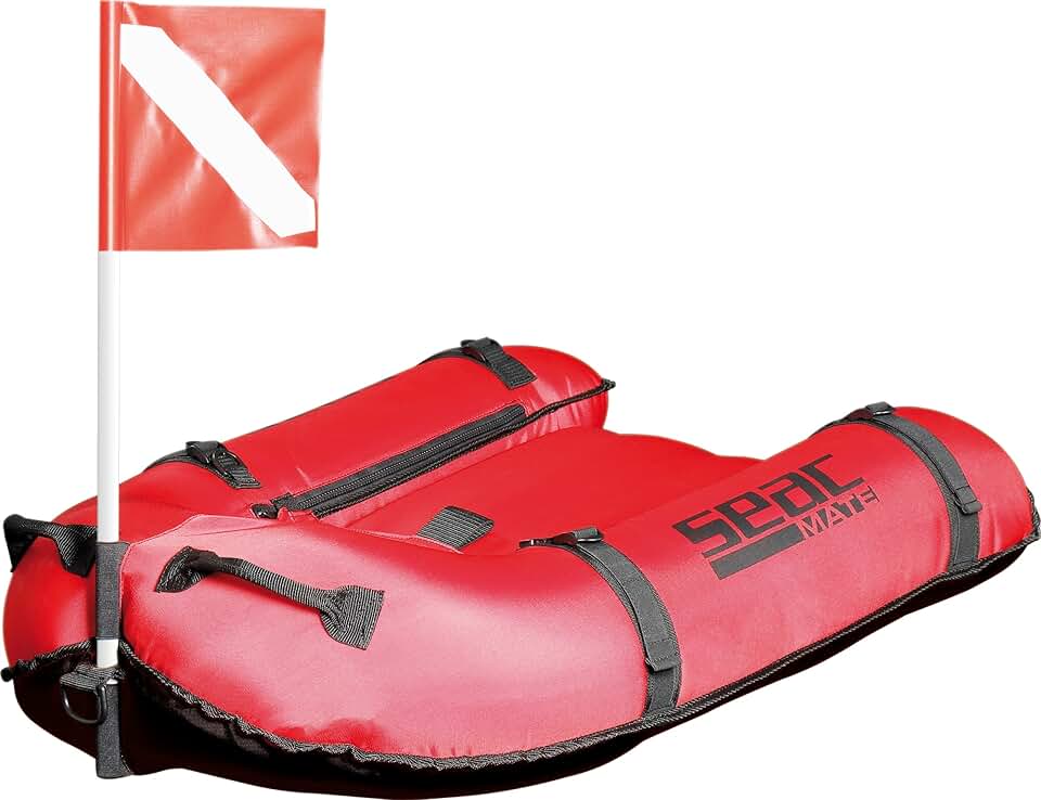 karaca-alisveris - Sea Mate - planche gonflable rouge - passerelle stable