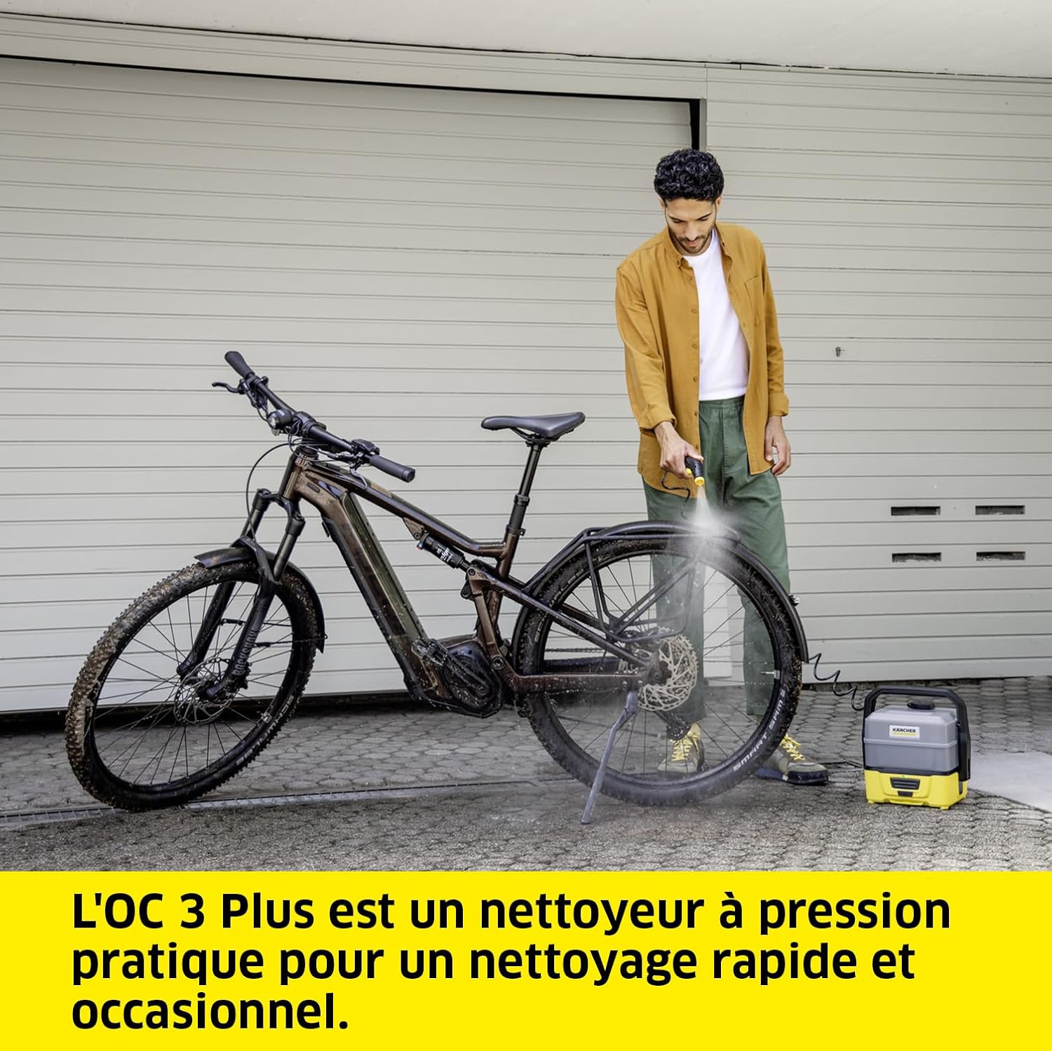 karaca-alisveris - OC 3 Plus - 26x23x28 cm - nettoyeur mobile, 7L, 2.3kg, batterie Li-Ion