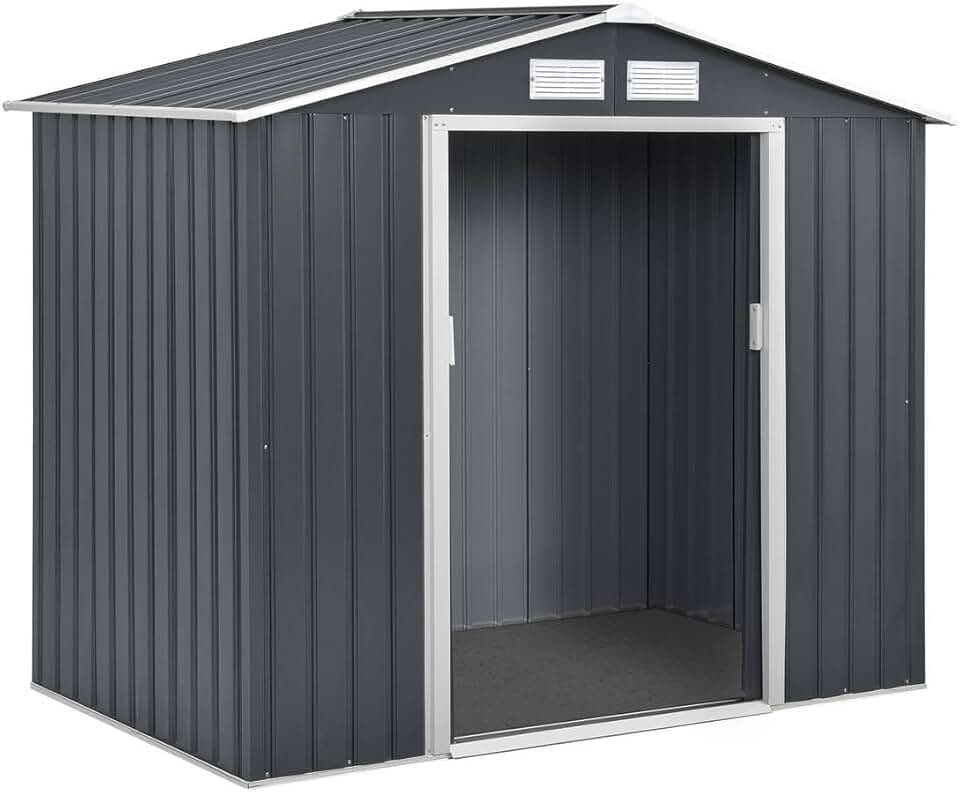 karaca-alisveris - Abri de Métal Vegas - 2.7m² - gris - 1299_‎93414