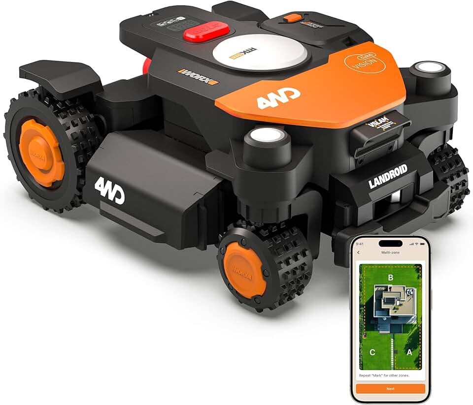 karaca-alisveris - Vision Cloud 4WD - robot 600m² AI, VSLAM, RTK Cloud - WR340E