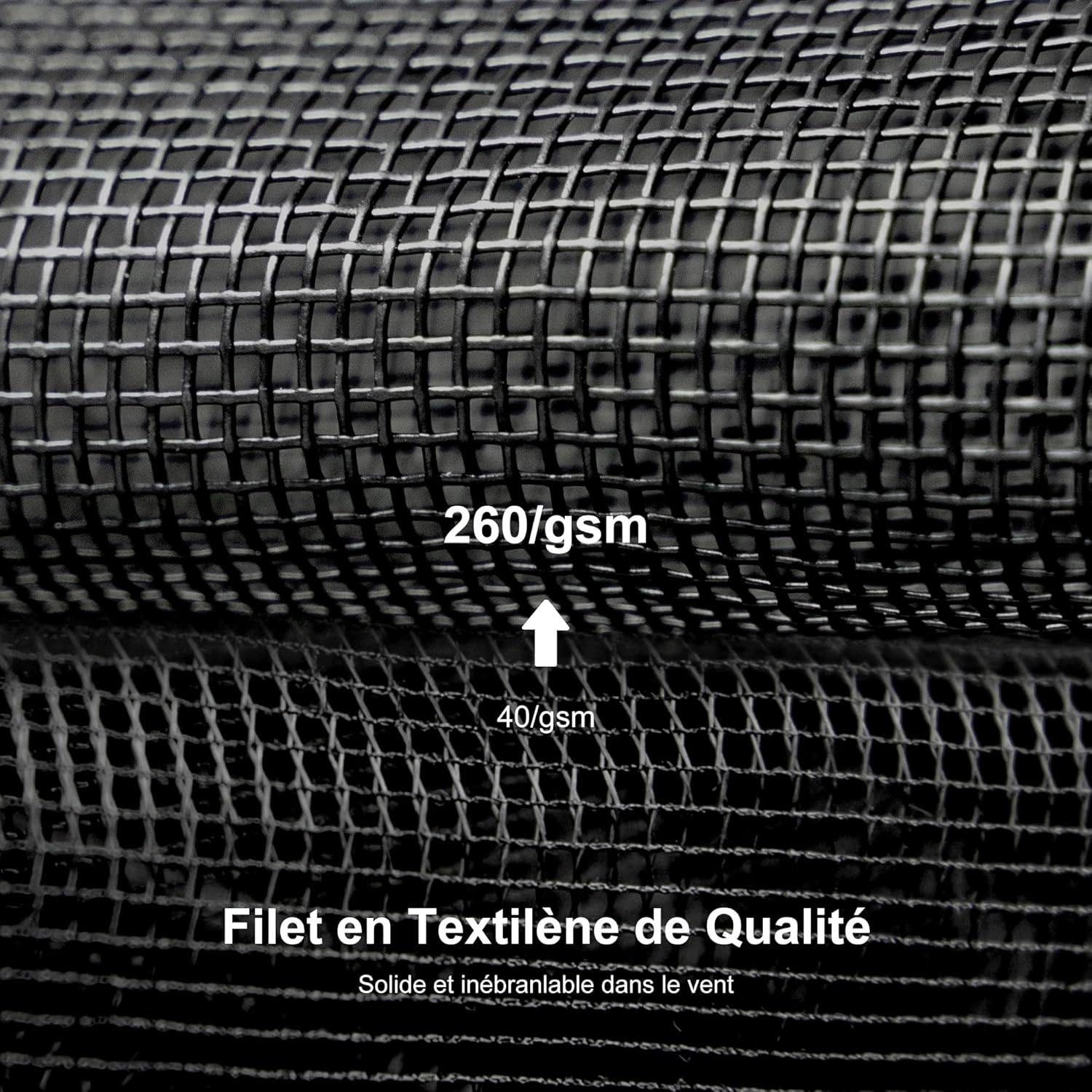 karaca-alisveris - Pergola Série Extérieur - 6x4m - Toit acier, moustiquaire, rideaux, gouttière