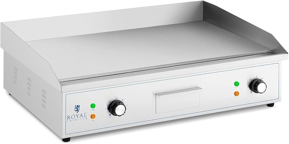 karaca-alisveris - plancha électrique pro, 727x420mm, 4400W, cuisson, 74242