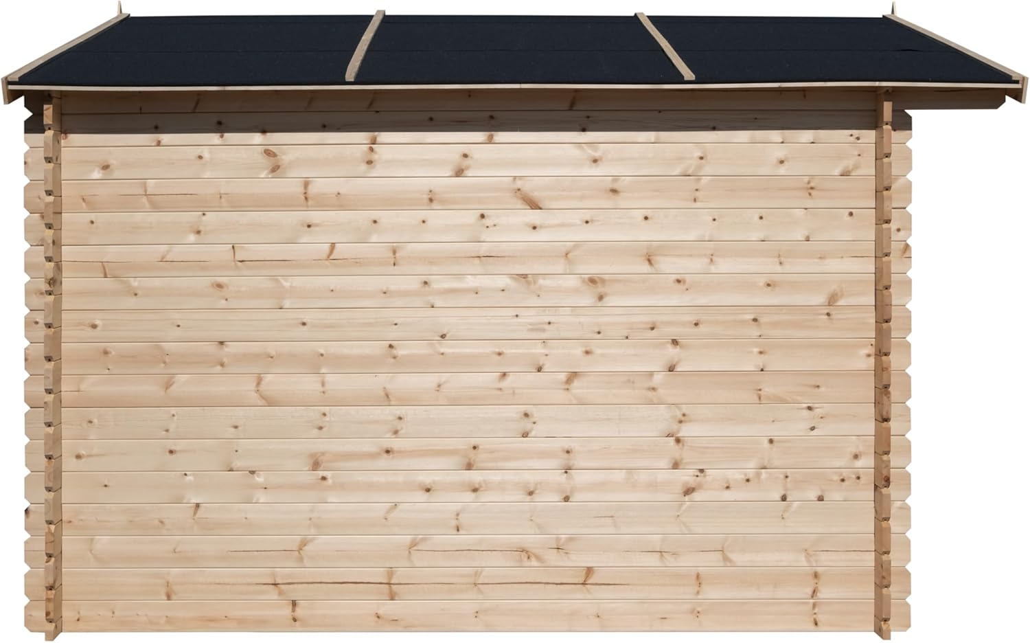 Abri de jardin bois - 7,5m² - structure solide, rangement pratique - INT018