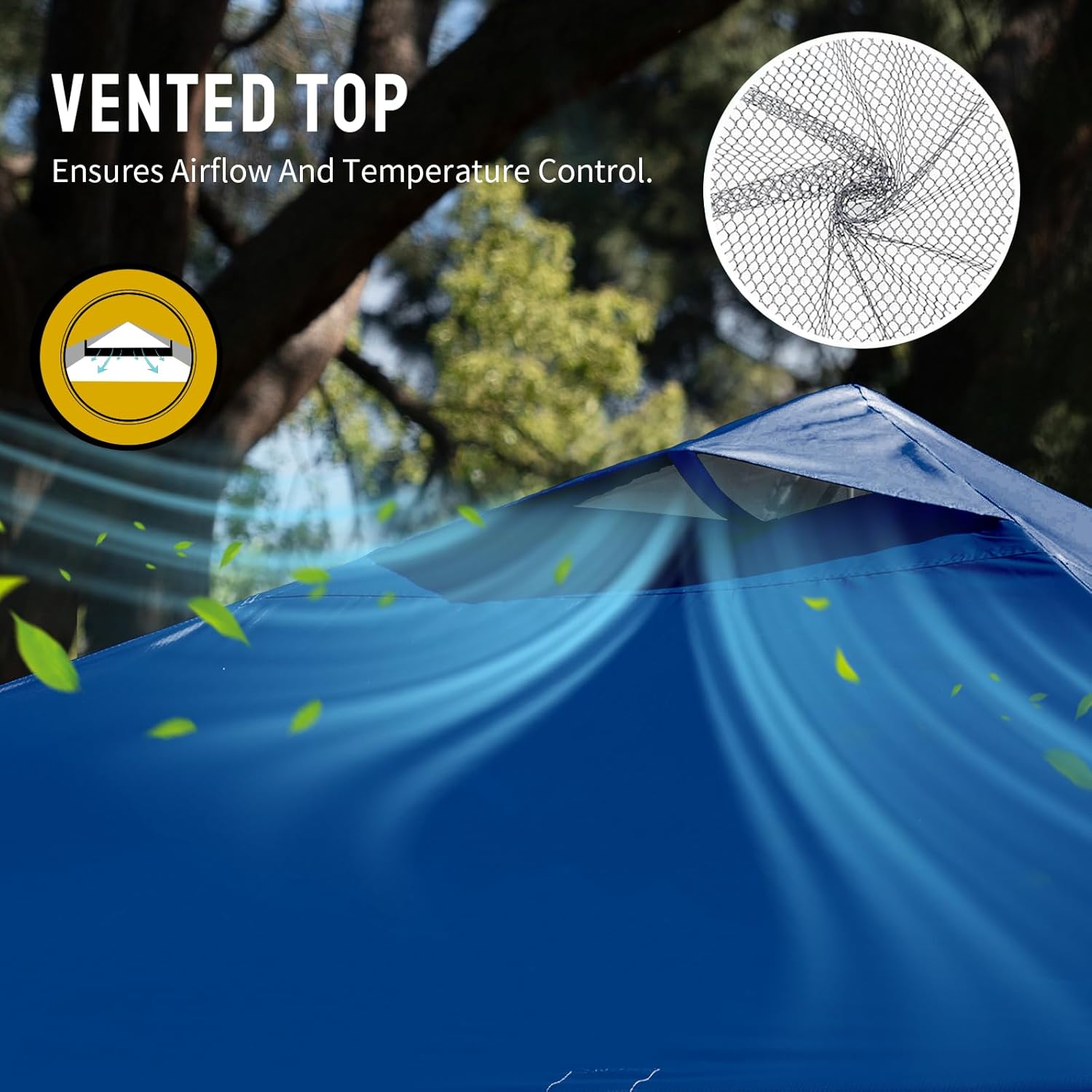 karaca-alisveris - Tonnelle pliante 3x3m - imperméable, UPF 50+, sacs de sable