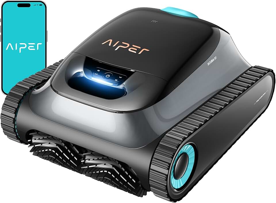 karaca-alisveris - Scuba S1 - robot piscine - 270min, filtration fine, 11 capteurs, app - Scuba S1