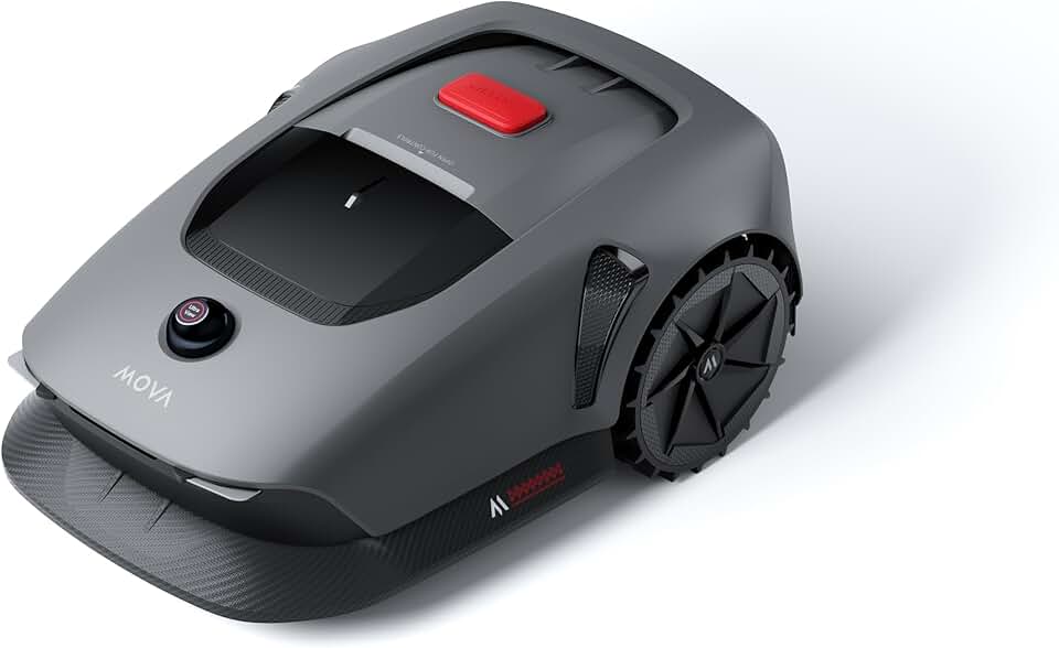 Robot tondeuse - karaca-alisveris 600 Kit - 800 m² - LiDAR 3D, 81 lames, contrôle app MOVA600