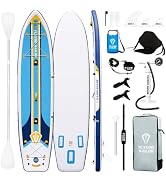 karaca-alisveris Paddle Gonflable Adulte, Planche de Stand Up Paddle Gonflable, Sup Paddle Board Gon...