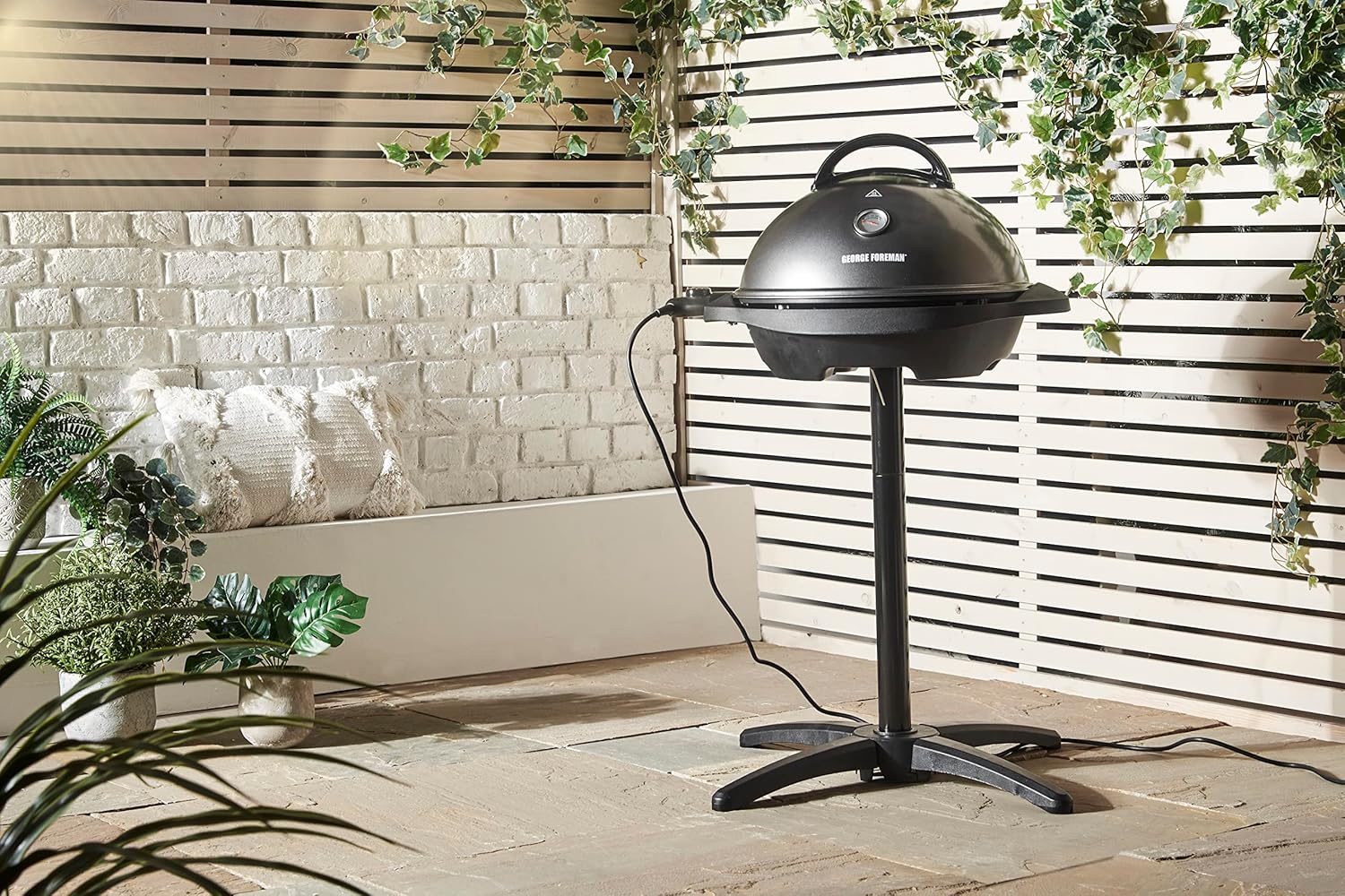 karaca-alisveris - Barbecue 2 en 1 - 44,5cm - Électrique, grill avec bac à graisse, 2400W, 22460-56