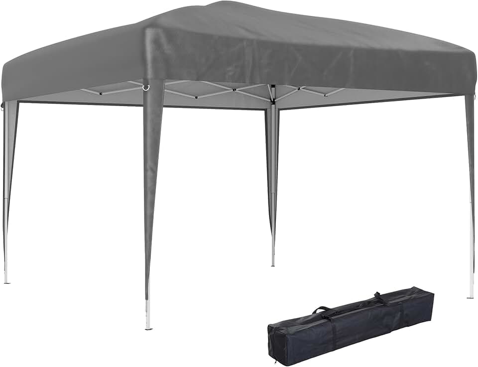 karaca-alisveris - Tonnelle pliante série jardin - 3x3m - anti-UV, sac inclus