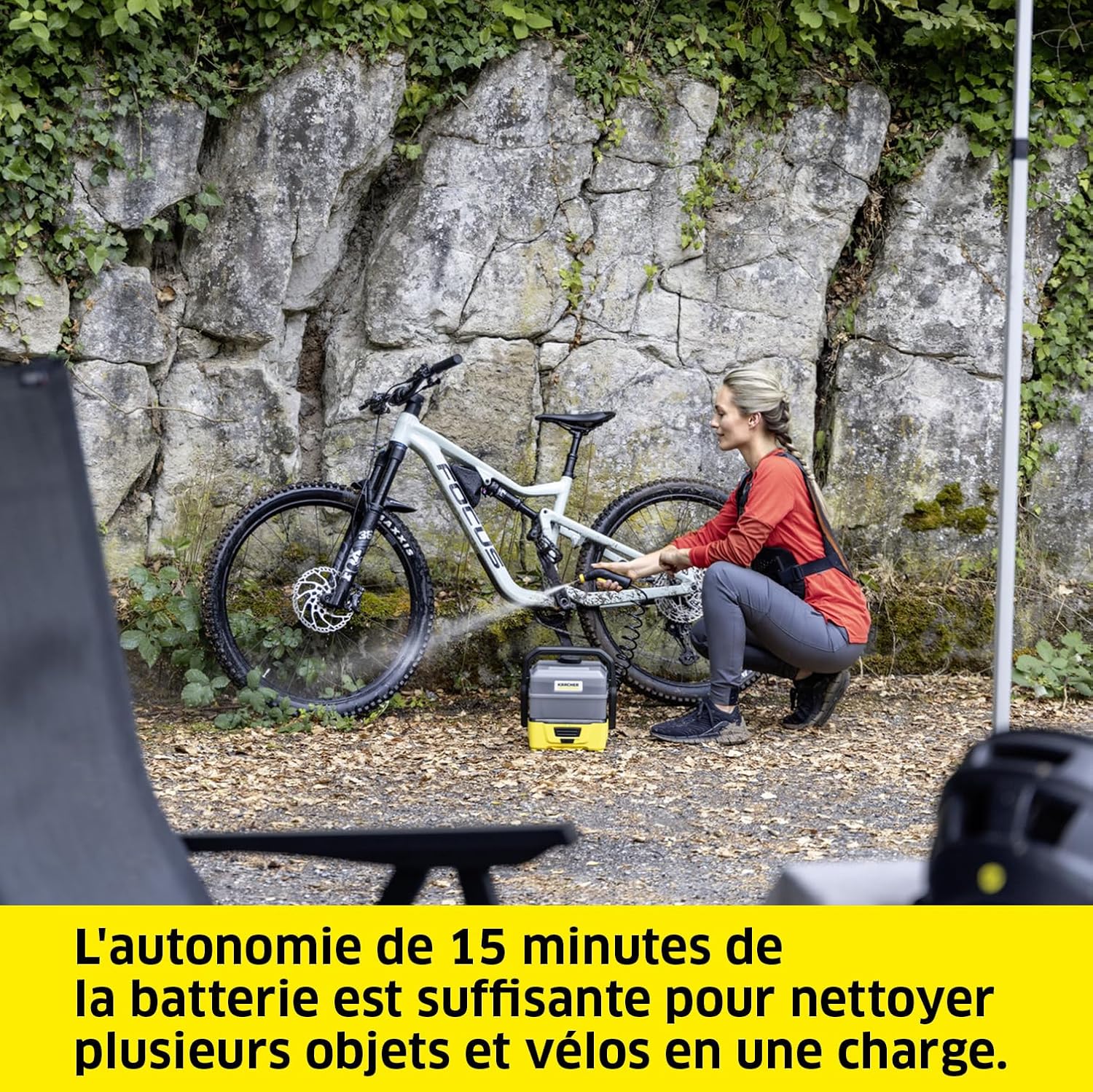 karaca-alisveris - OC 3 Plus - 26x23x28 cm - nettoyeur mobile, 7L, 2.3kg, batterie Li-Ion