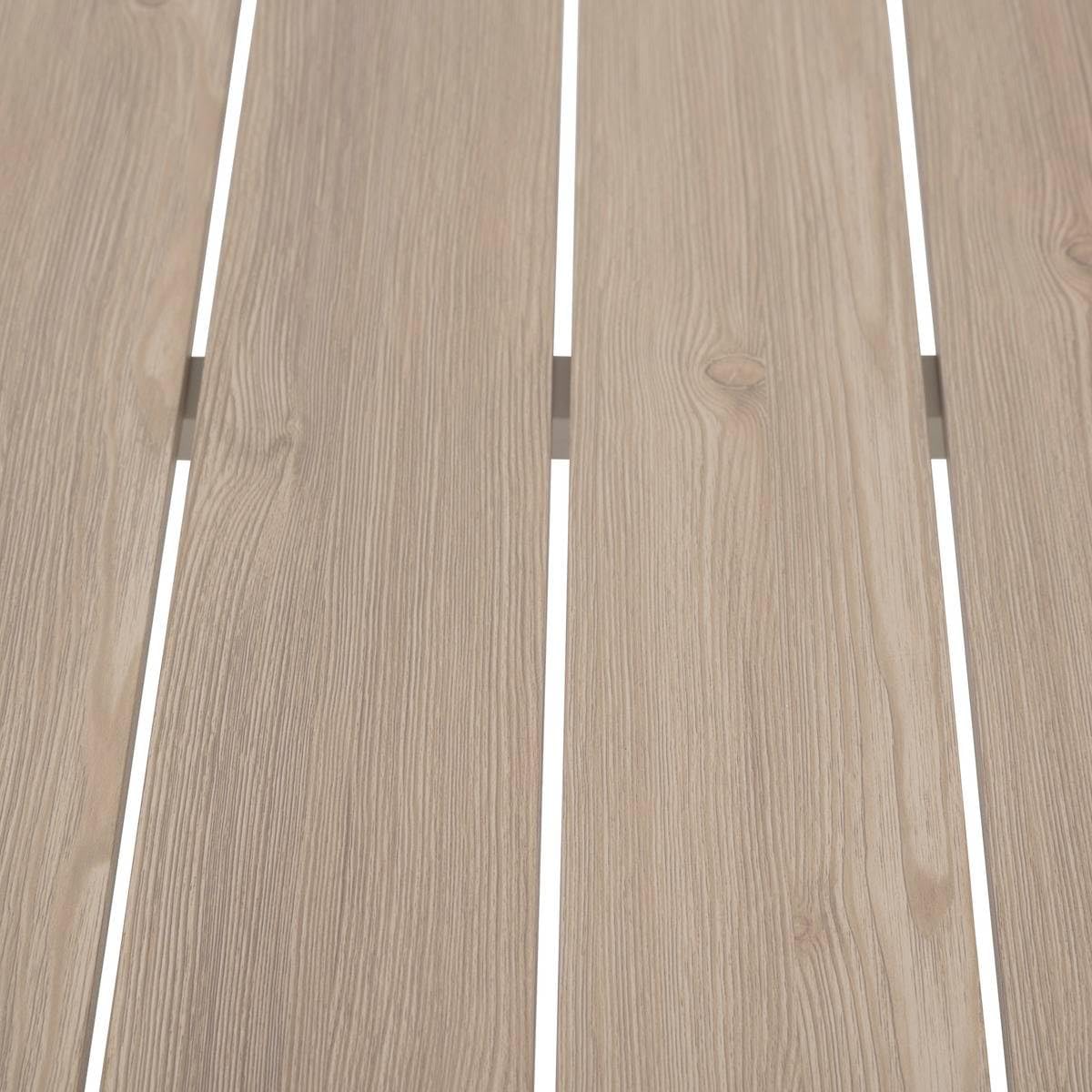 karaca-alisveris - Evasion 4 places - aluminium effet bois lin et argile