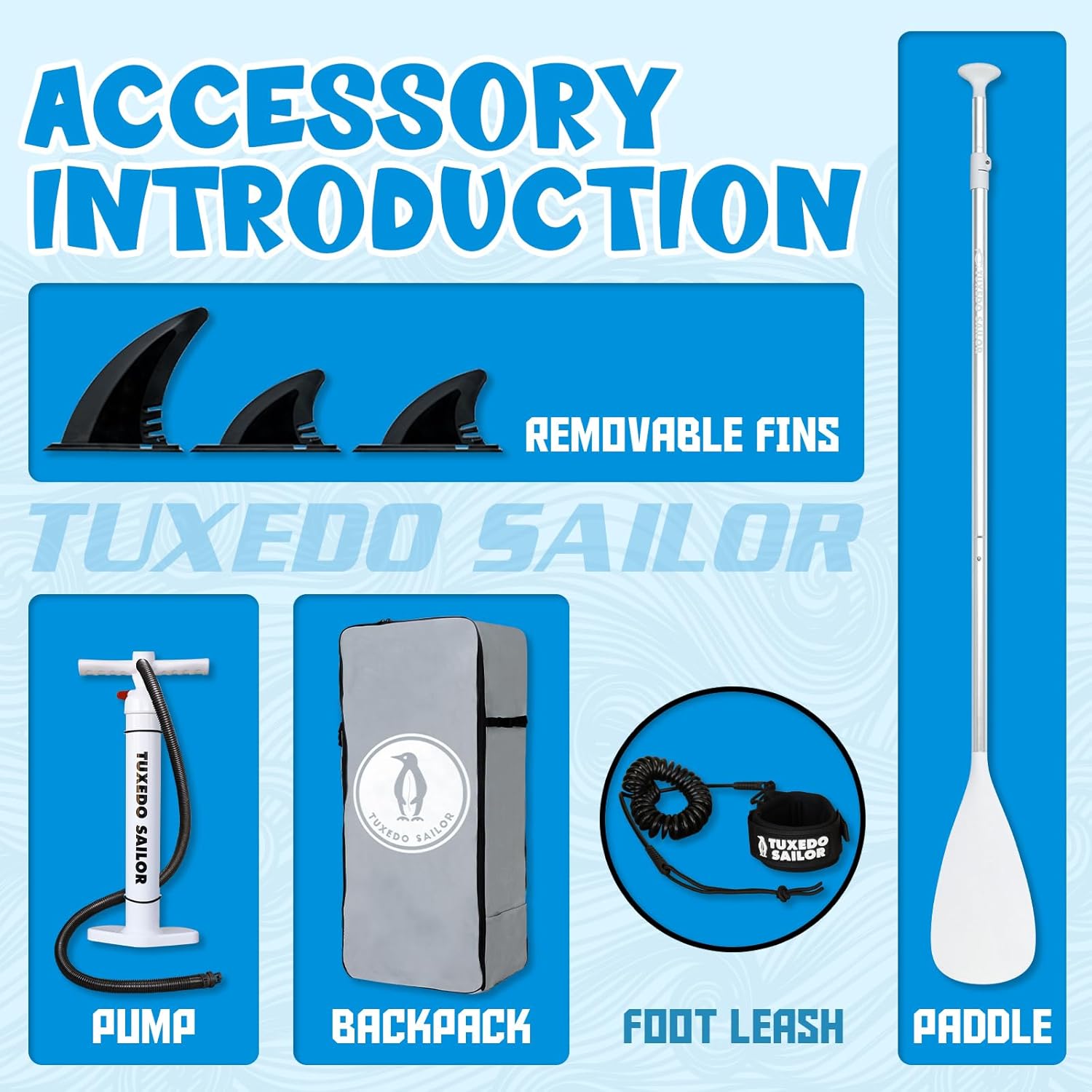 karaca-alisveris Paddle Gonflable Adulte, Planche de Stand Up Paddle Gonflable Sup Paddle Board Gonflable Planche à Pagaie Gonflable avec Accessoires Complets