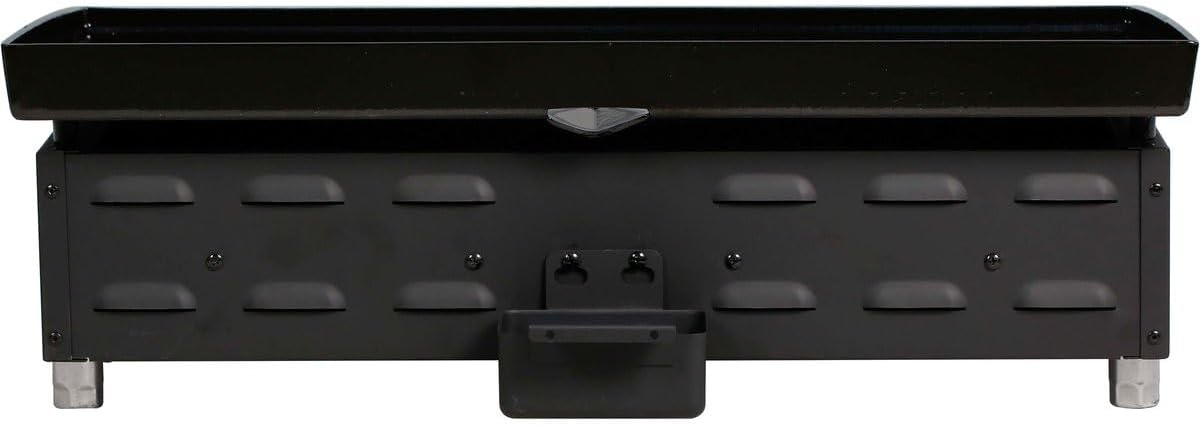 Plancha - 4 brûleurs, 9.7kW, gris, dimensions familiales