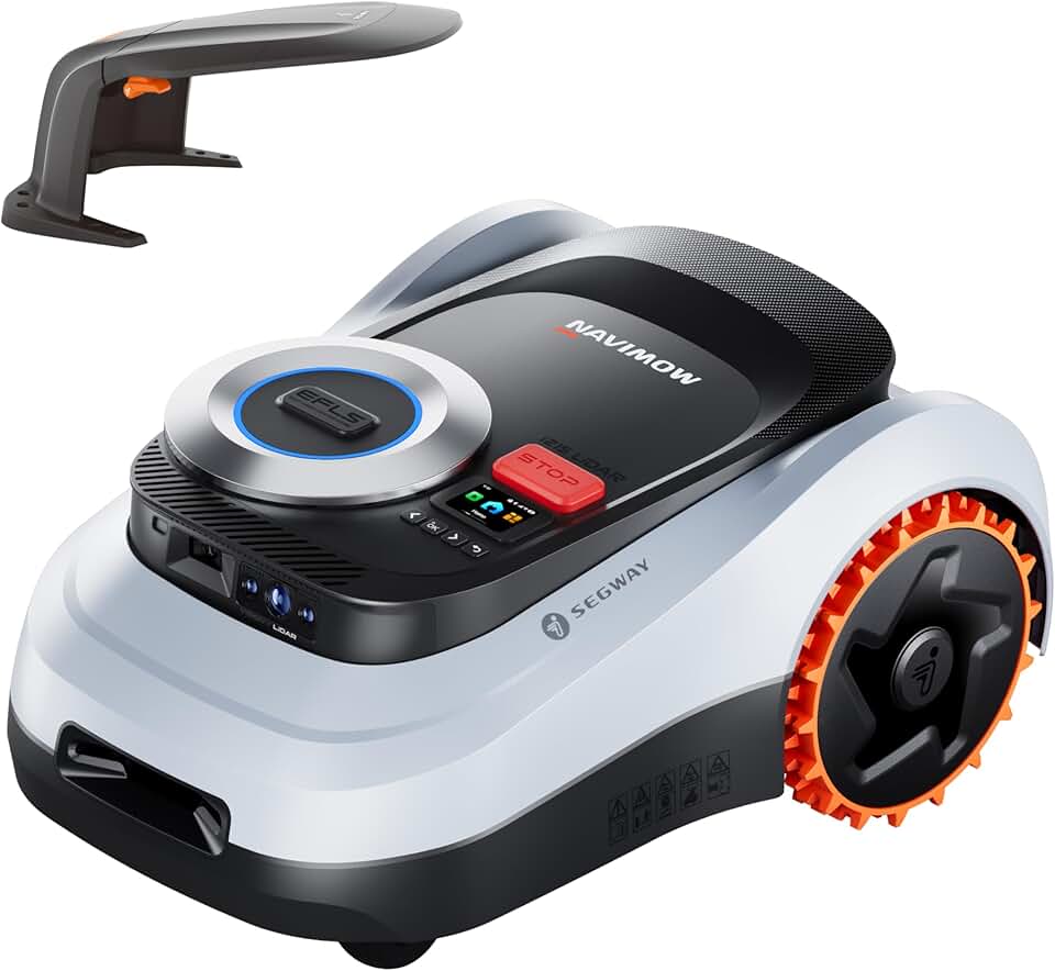 Segway - karaca-alisveris i215 - dimensions garage inclus - tondeuse robot LiDAR, cartographie automatique, 4G, pentes 45% - i215