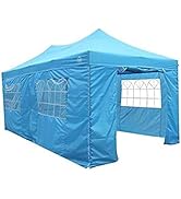 karaca-alisveris Pavillon Ultra-résistant à Ouverture instantanée de 3m x 6m avec 4 Poids lége...
