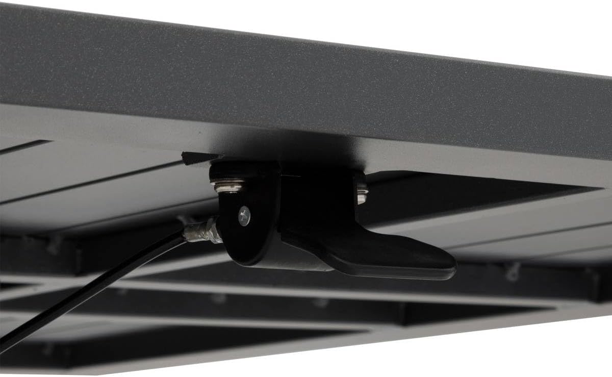 karaca-alisveris - Salimia - table carrée relevable 110x110x69cm - aluminium