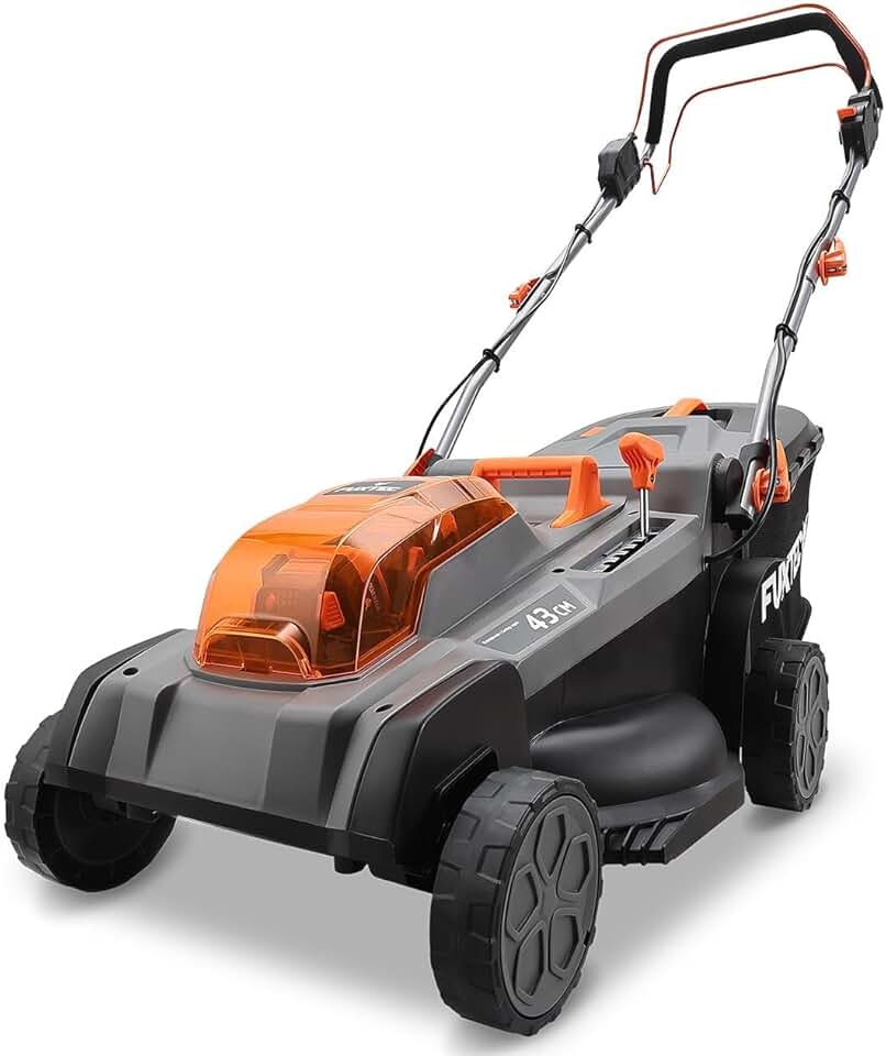 karaca-alisveris - tondeuse à batterie 40V - 46cm - mulching, 2x5Ah, bac 50L - FX-E2RM43PROSET