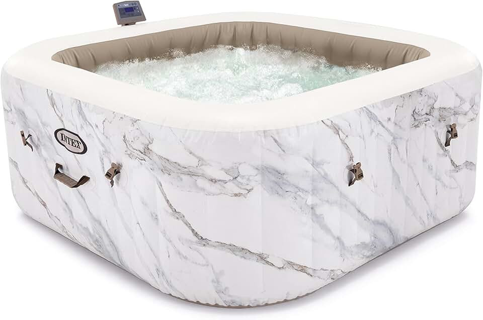 karaca-alisveris - Pure Spa Calacatta 4 places - spa gonflable rond - 28464EX