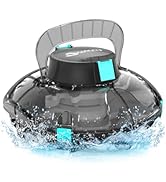 karaca-alisveris Winny 200 Robot Piscine, Aspirateur Piscine sans Fil avec Batterie, Autonomie ...