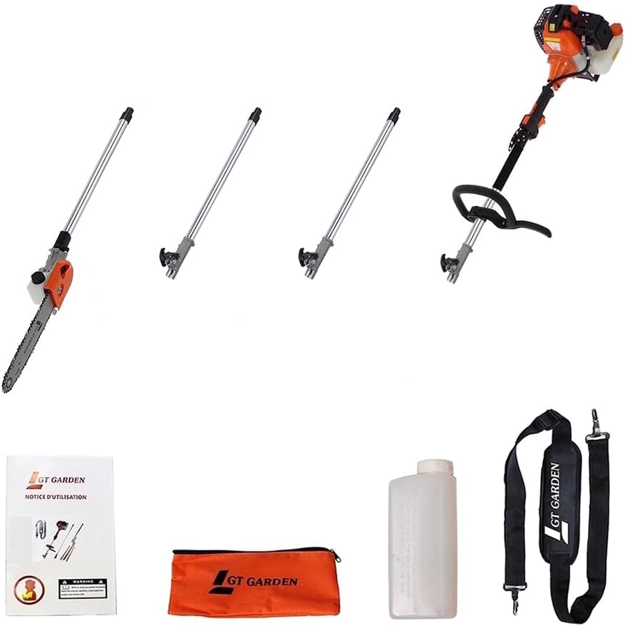 karaca-alisveris - Élagueuse thermique perche orientable 4,15m 52cm3 3CV