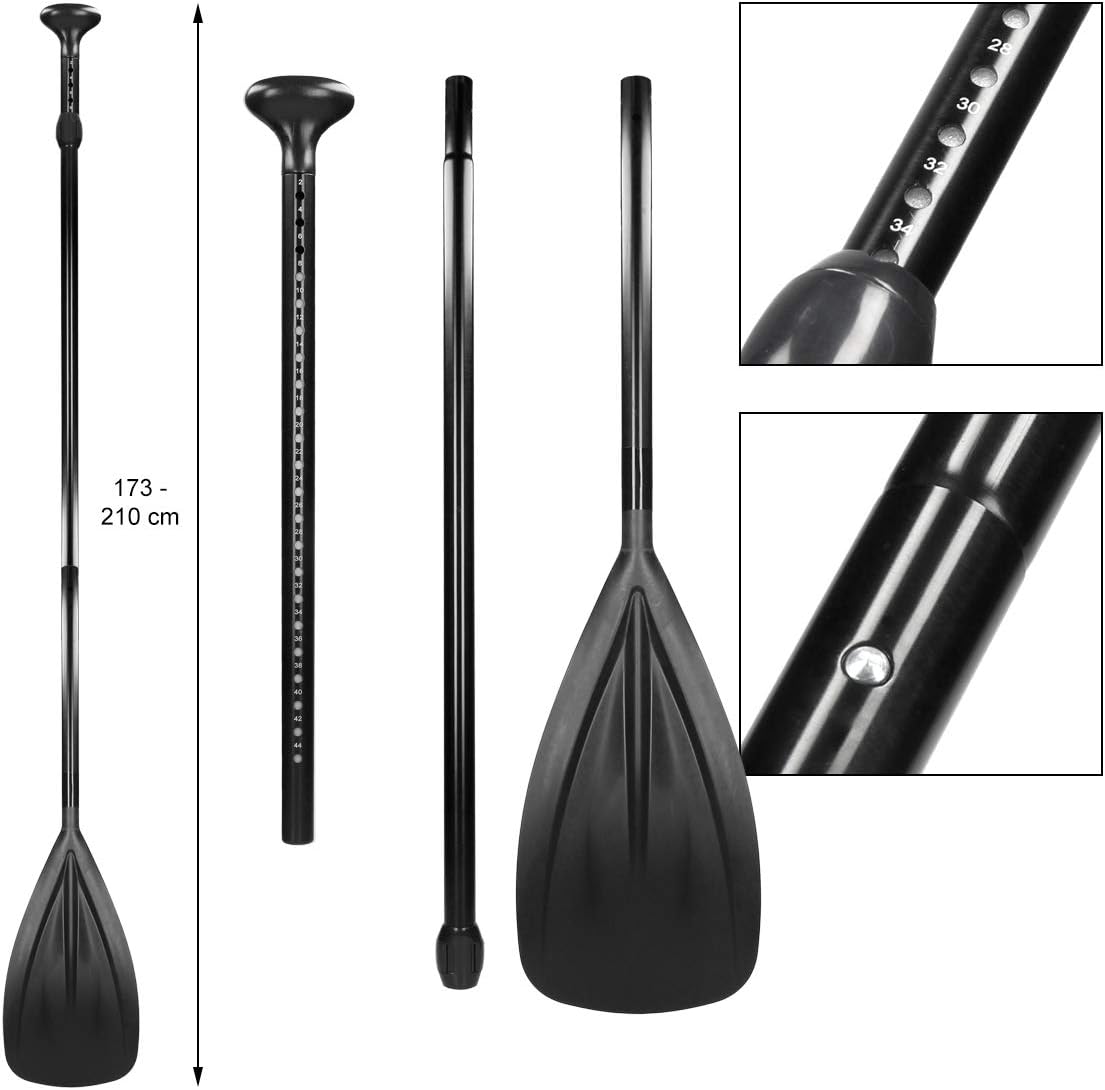 karaca-alisveris - Stand Up Paddle gonflable - 305/308/320/380 cm - PVC, 120/150 kg, 10/15 cm
