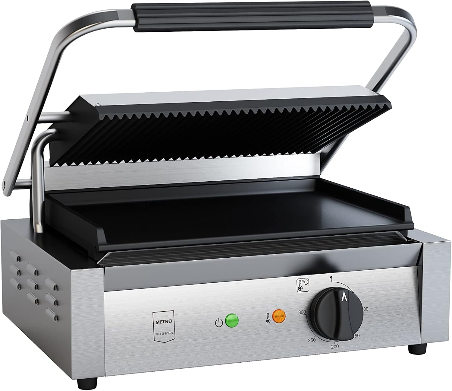 METRO - grill panini GPG1202 - 43x36x20cm - inox, 300°C, 45/h, GPG1202