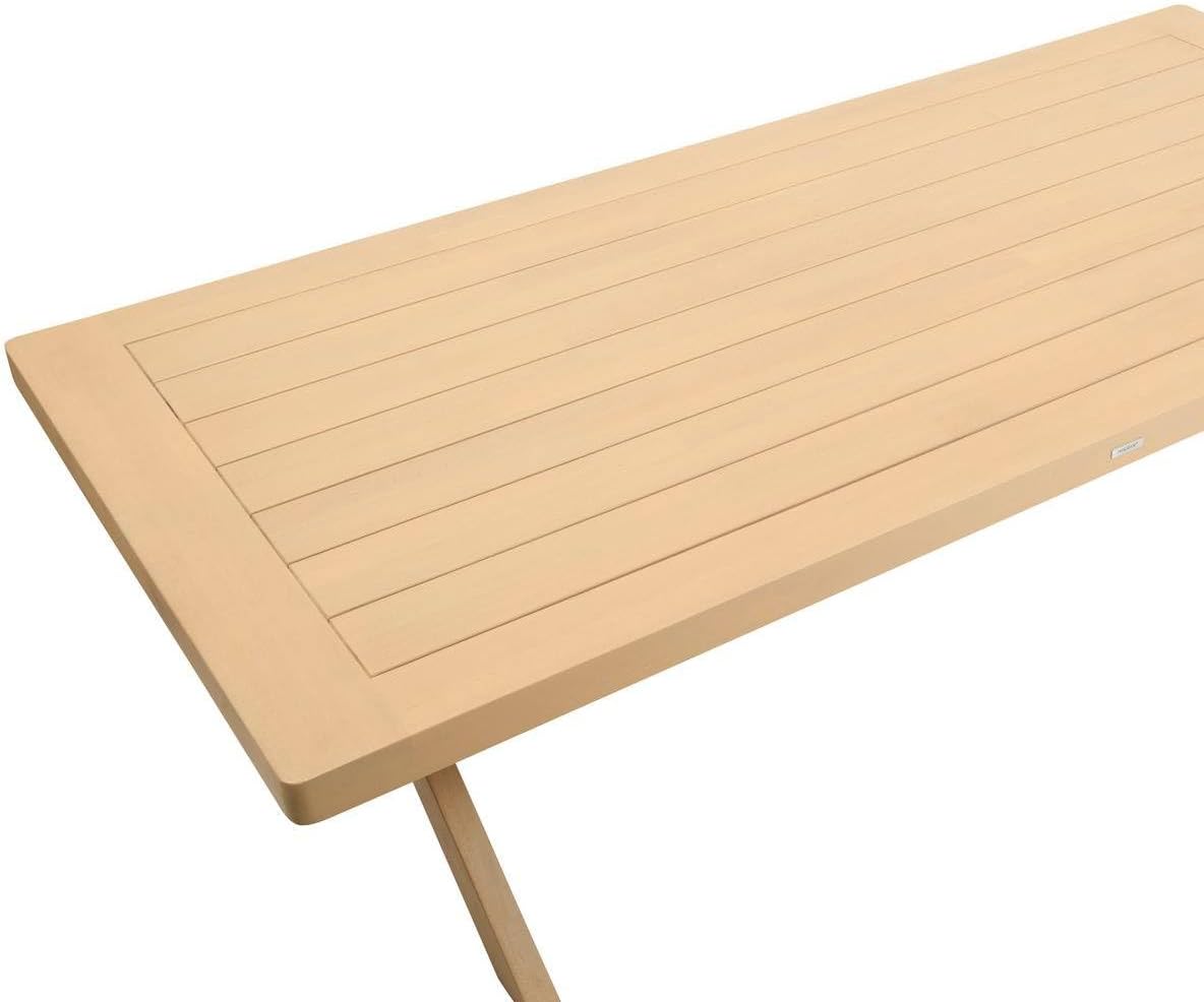 karaca-alisveris - Xenia table de jardin 10 places - eucalyptus - grande taille