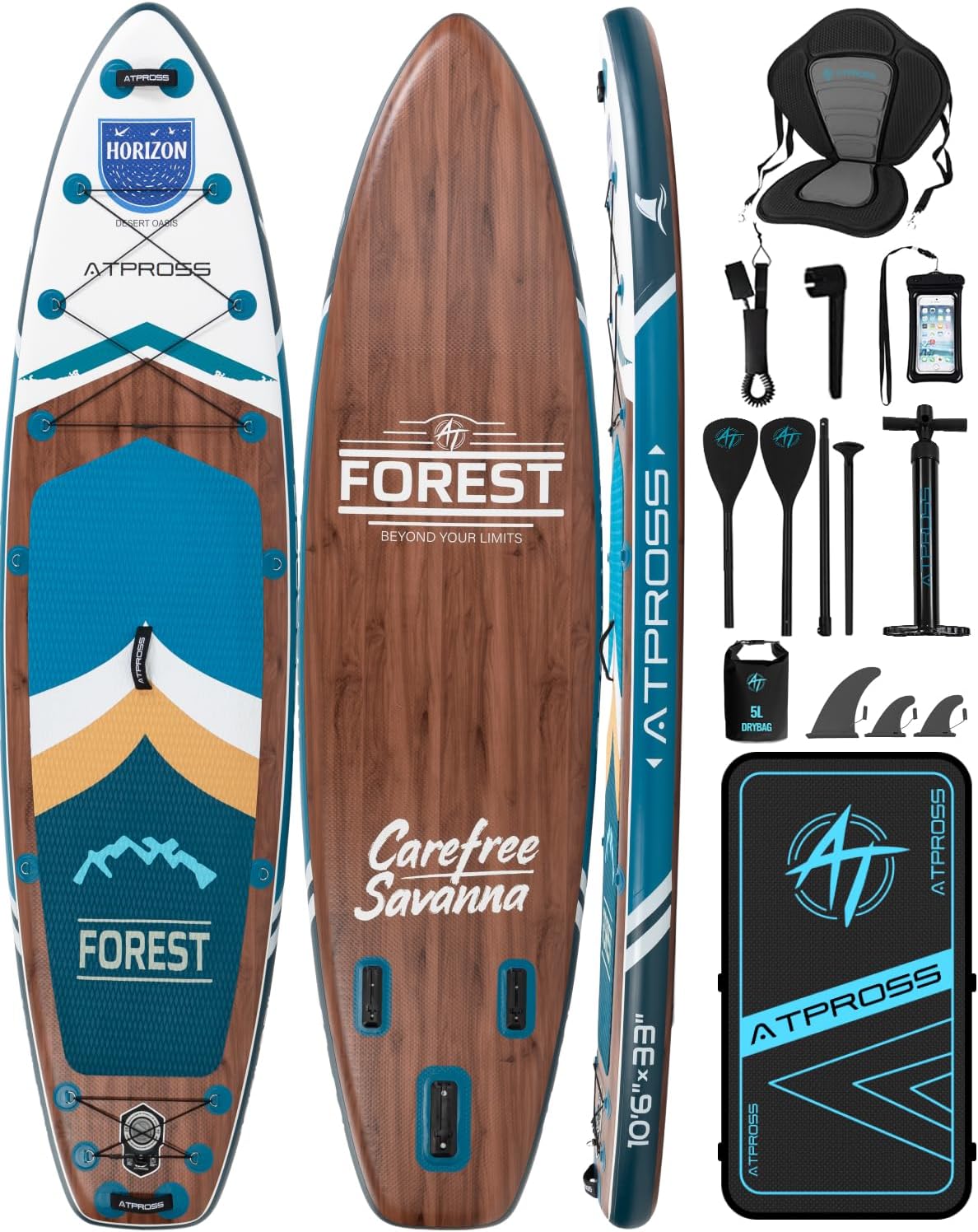 Stand Up Paddle Gonflable Adulte avec Siège Kayak & Accessoires, 320x84cm Planche de Sup Extra Large pour 2 Personnes, Charge 200kg, Kayak Gonflable 2 Places Stable et Antidérapant pour Surf