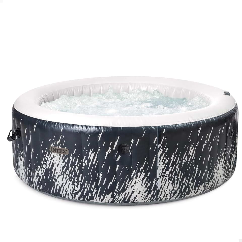karaca-alisveris - PureSpa Bubble Glow Deluxe - 196x71cm - 4 places, 140 jets, LED multicolore - 28494NP
