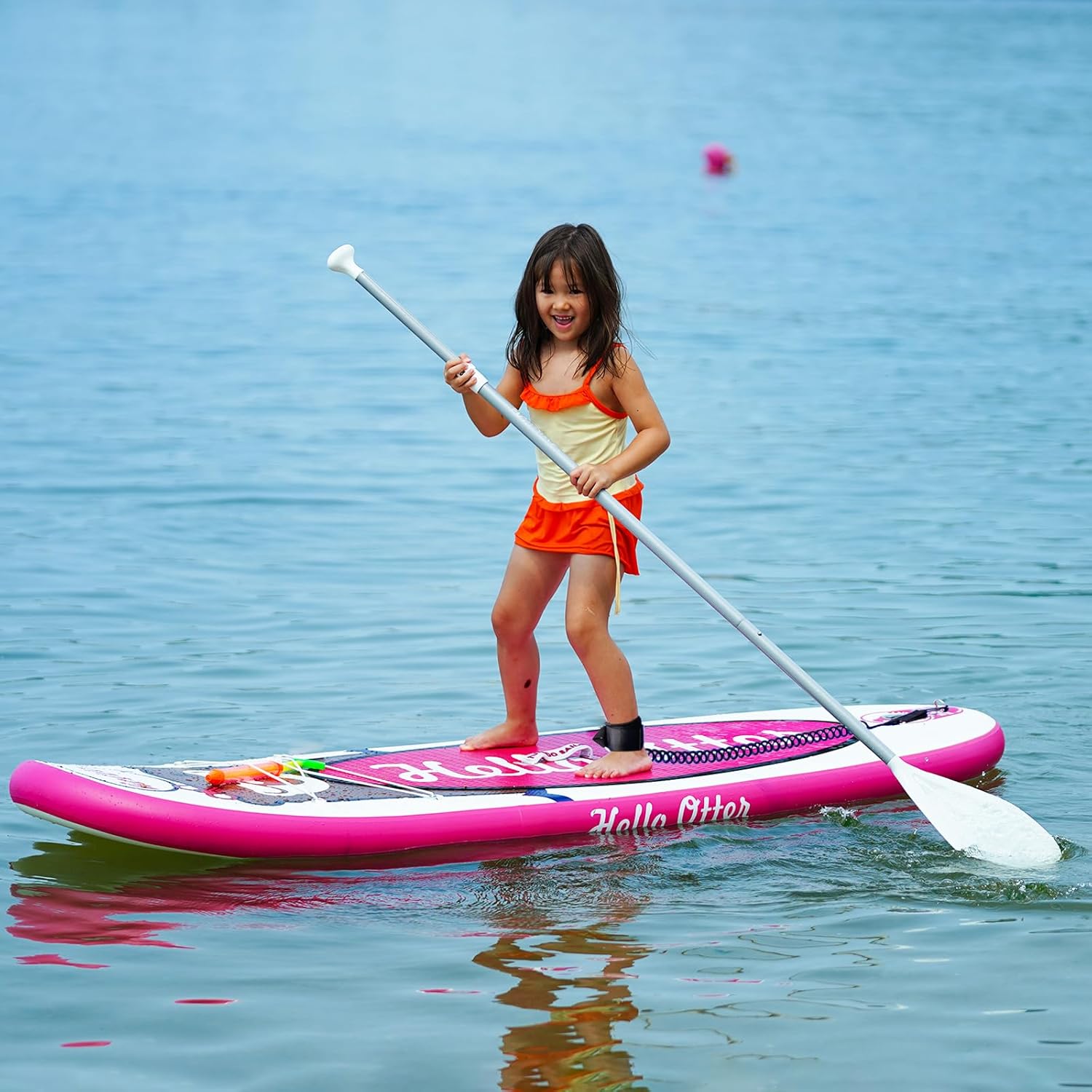 karaca-alisveris Paddle Gonflable Adulte, Planche de Stand Up Paddle Gonflable, Sup Paddle Board Gonflable avec Accessoires Complets, Planche de Surf Paddle
