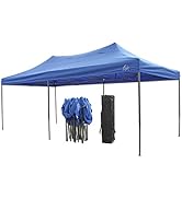 karaca-alisveris - Tonnelle pop-up 3x6m entièrement imperméable - Bleu roi