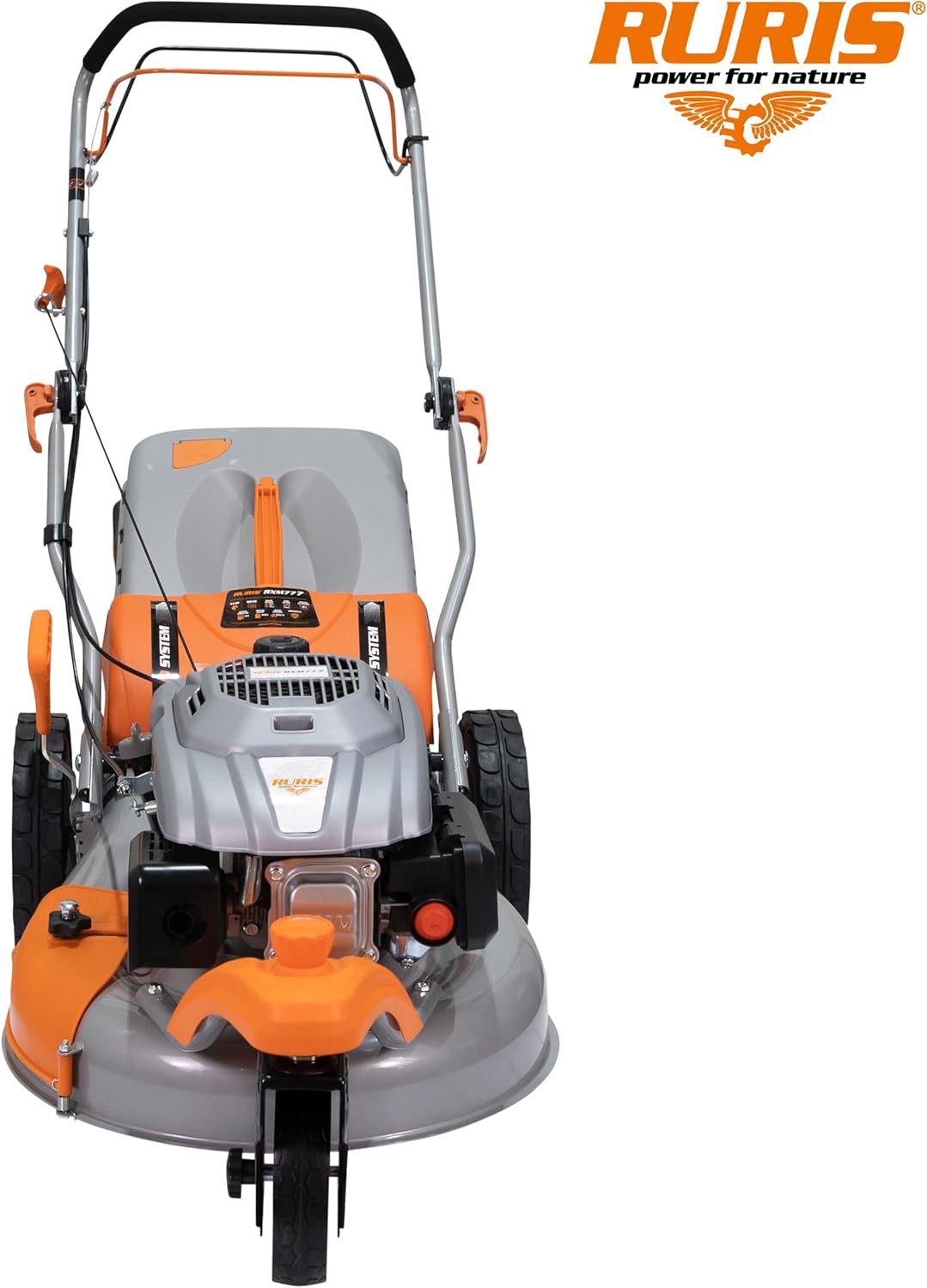 RURIS - tondeuse à gazon série RXM - 510mm, 4,5CV, sac 65L, propulsion automatique, RXM777