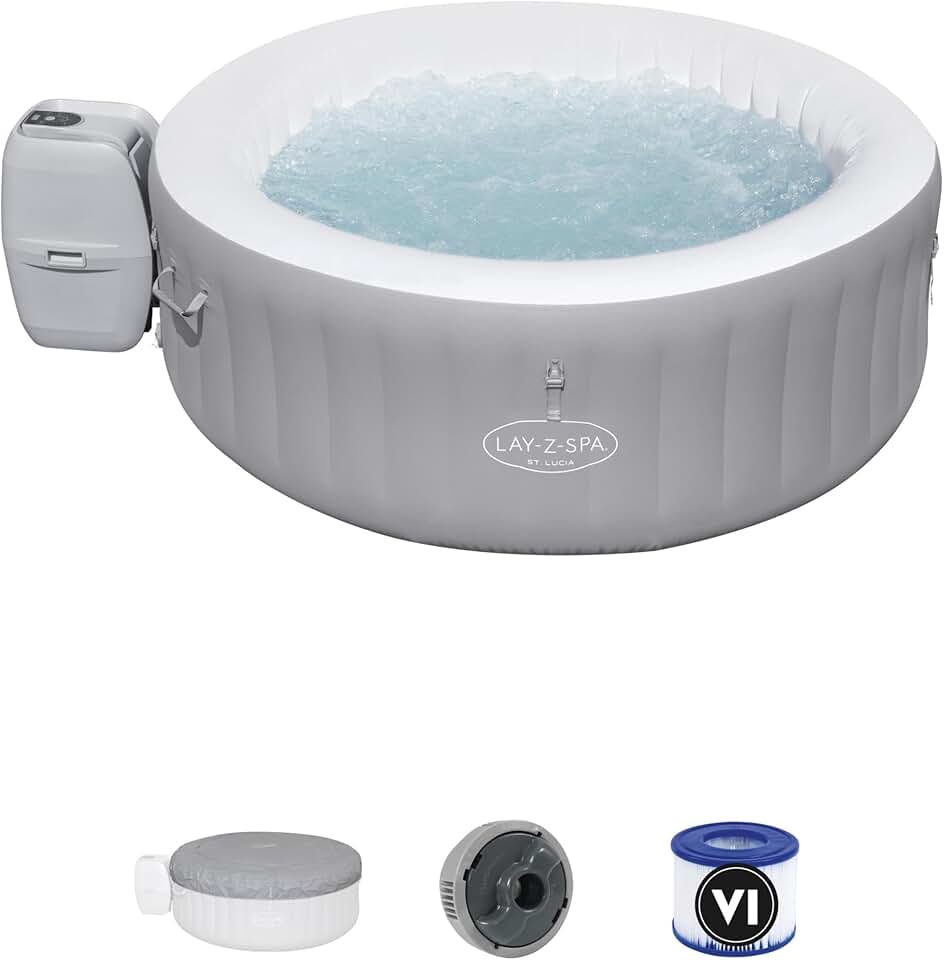karaca-alisveris – St. Lucia AirJet – rond 170 cm – spa gonflable 2-3 pers