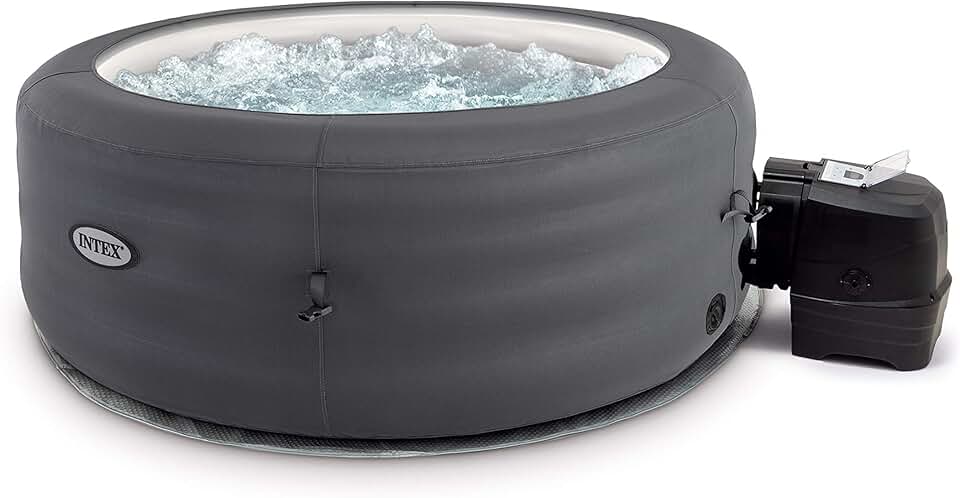karaca-alisveris - Simple Spa série - 196 x 66 cm - jacuzzi gonflable, 795 L, accessoires inclus - 28482
