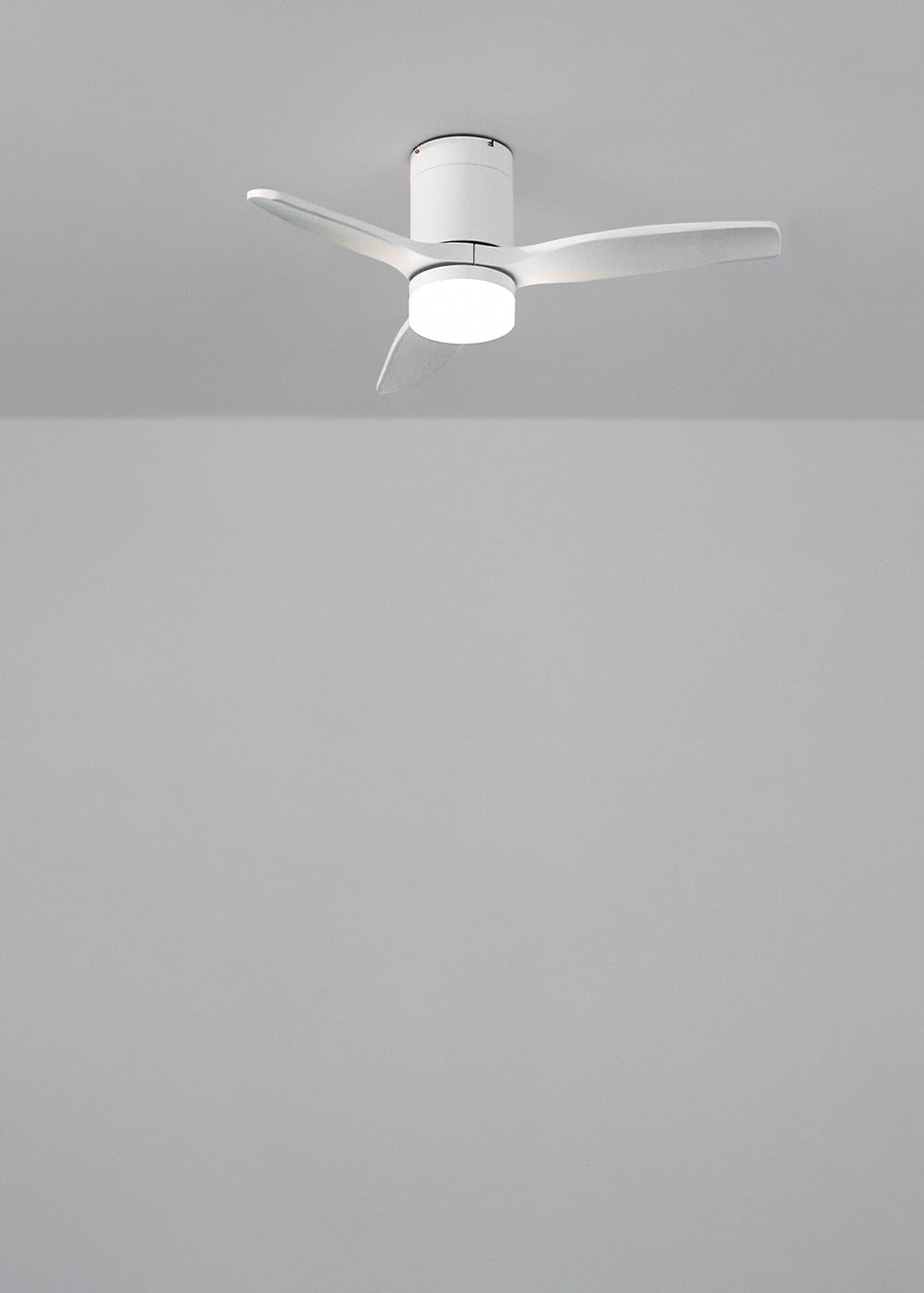 CREATE - WINDCALM S - Ø112 cm - Ventilateur de plafond LED silencieux, 6 vitesses, télécommande, été-hiver, 40W